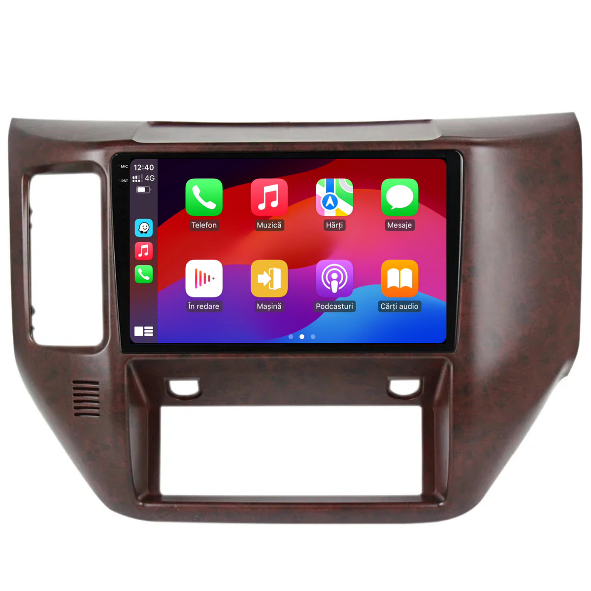 Navigatie 2K HUB64 Nissan Patrol (2004-2012), 8GB RAM, Android, Octacore, Slot Sim 4G, DSP, GPS, Wi-FI, Carplay, Android Auto, USB, Bluetooth, Waze, Touchscreen, 9.5'' Inch