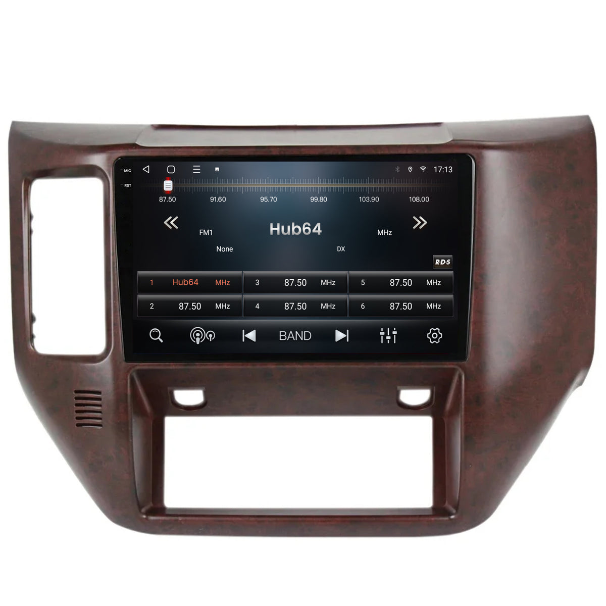 Navigatie 2K HUB64 Nissan Patrol (2004-2012), 8GB RAM, Android, Octacore, Slot Sim 4G, DSP, GPS, Wi-FI, Carplay, Android Auto, USB, Bluetooth, Waze, Touchscreen, 9.5'' Inch