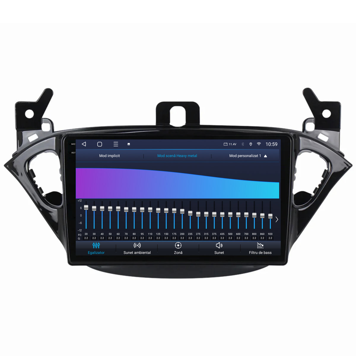 Navigatie 2K HUB64 Opel Corsa E / Adam (2013-2019), 4GB RAM, Android, Octacore, Slot Sim 4G, DSP, GPS, Wi-FI, Carplay, Android Auto, USB, Bluetooth, Waze, Touchscreen, 9.5 Inch