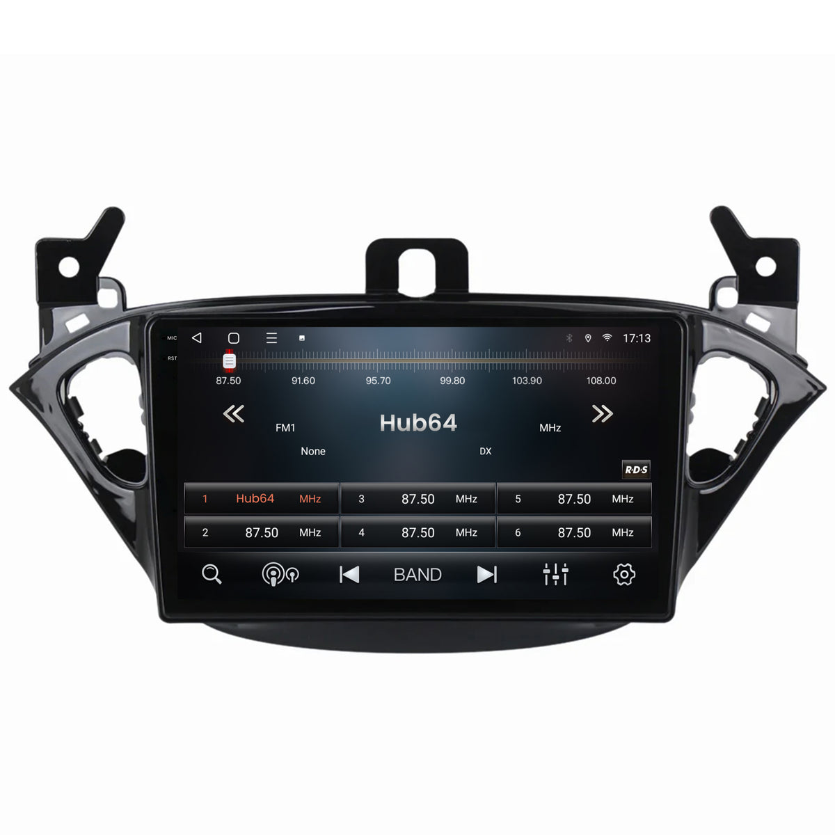 Navigatie 2K HUB64 Opel Corsa E / Adam (2013-2019), 4GB RAM, Android, Octacore, Slot Sim 4G, DSP, GPS, Wi-FI, Carplay, Android Auto, USB, Bluetooth, Waze, Touchscreen, 9.5 Inch