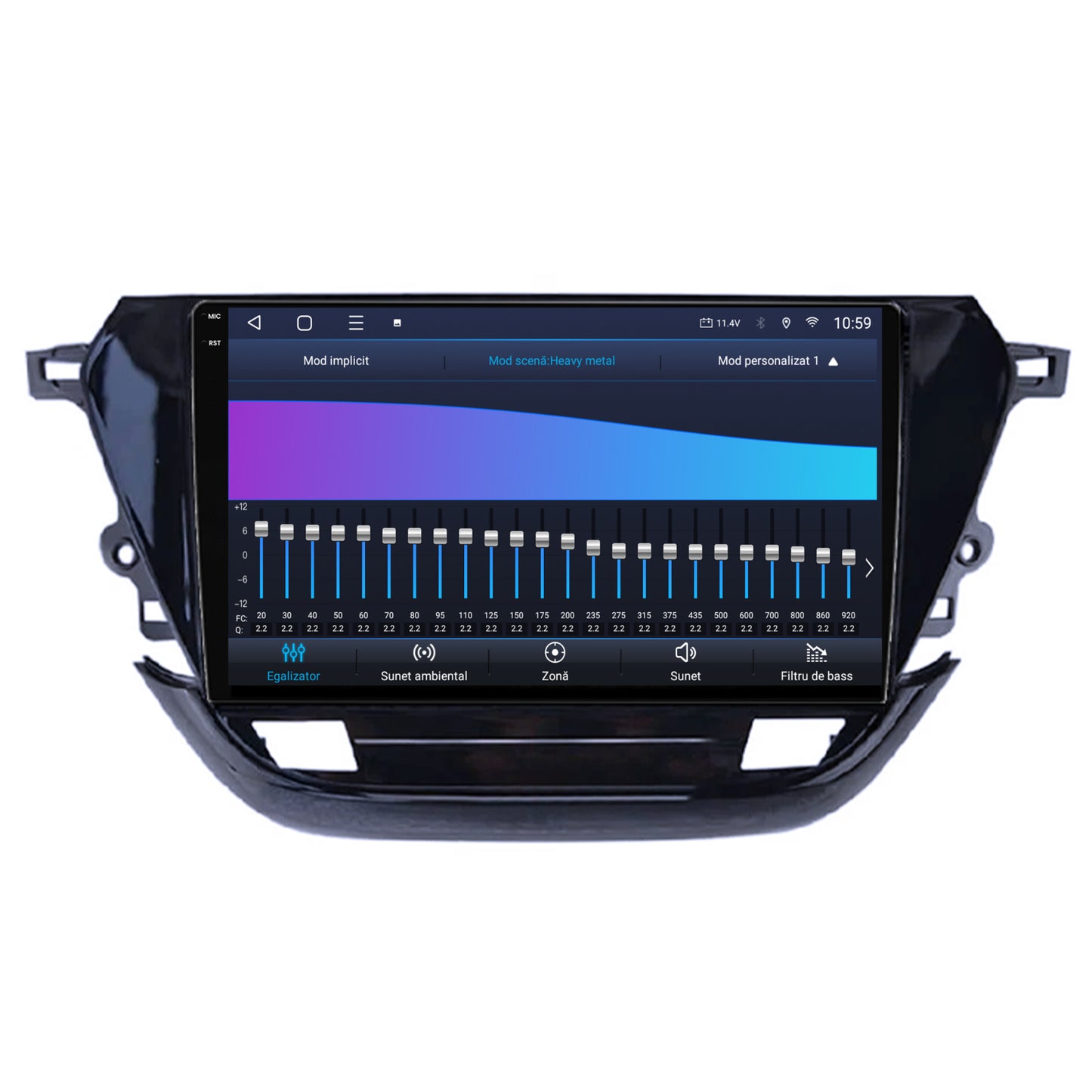 Navigatie 2K HUB64 Opel Corsa F (2019+), 4GB RAM, Android, Octacore, Slot Sim 4G, DSP, GPS, Wi-FI, Carplay, Android Auto, USB, Bluetooth, Waze, Touchscreen, 9.5 Inch