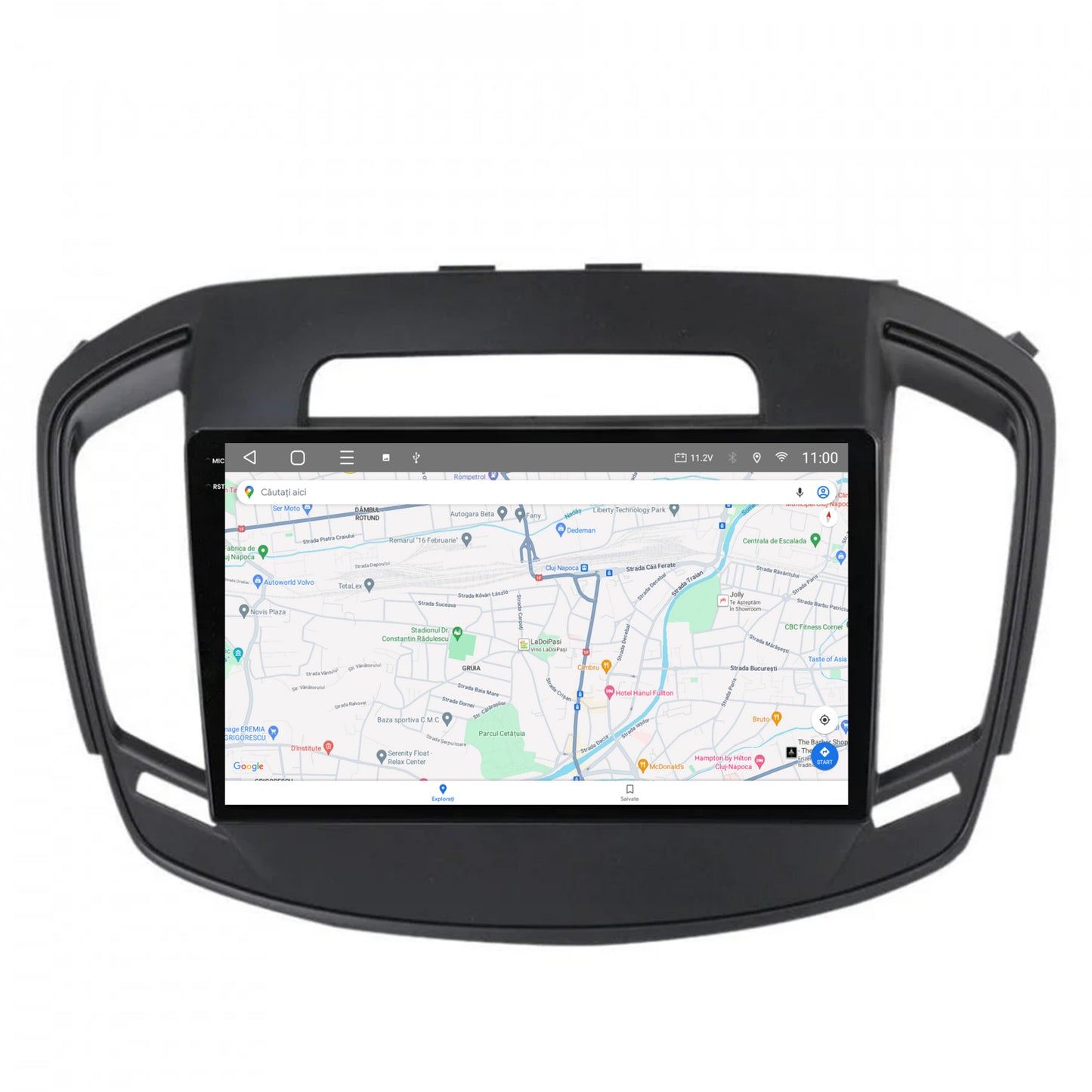Navigatie 2K HUB64 Opel Insignia (2014-2016), 8GB RAM, Android, Octacore, Slot Sim 4G, DSP, GPS, Wi-FI, Carplay, Android Auto, USB, Bluetooth, Waze, Touchscreen, 9.5 Inch