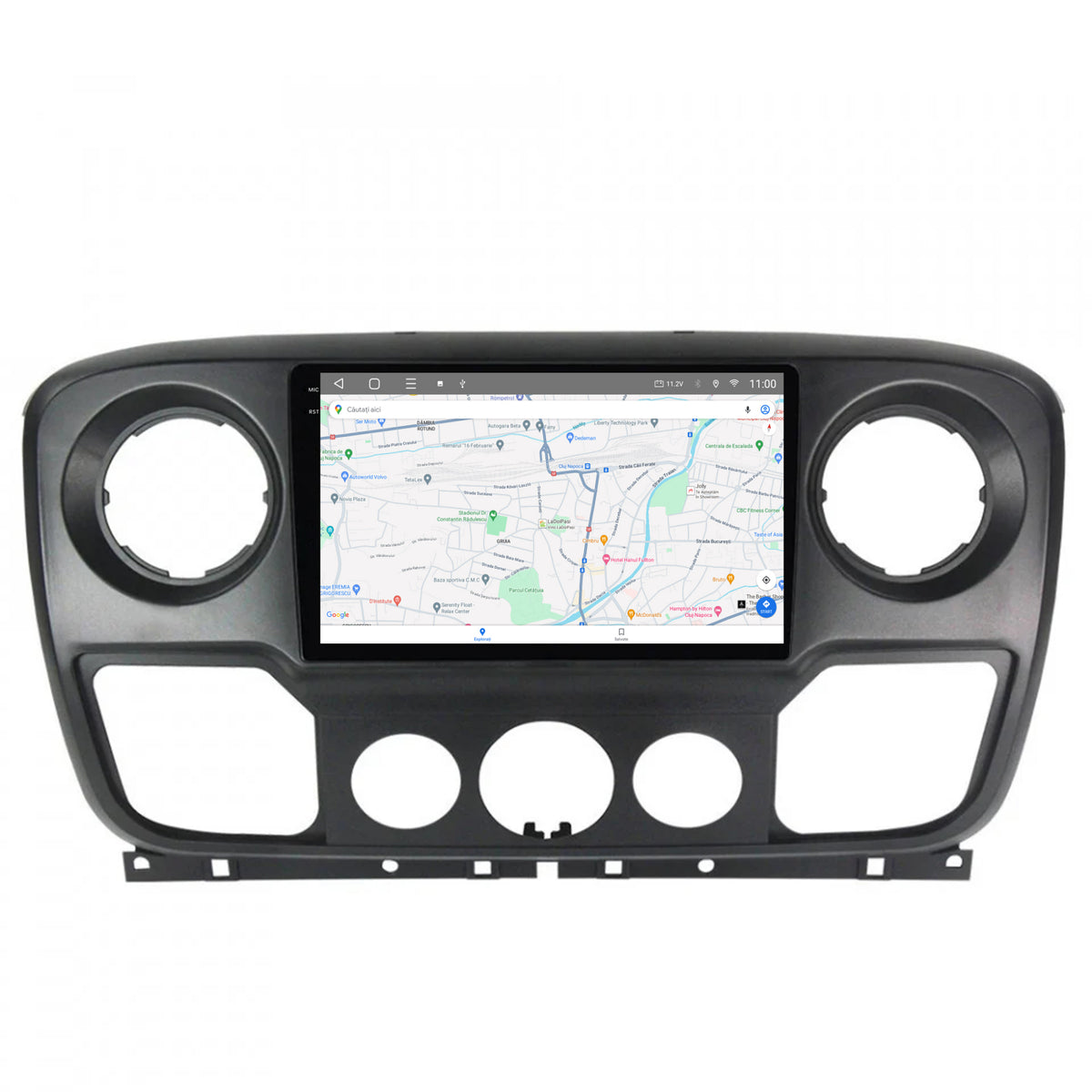 Navigatie 2K HUB64 Opel Movano / Renault Master / Nissan NV400 (2011-2019), 4GB RAM, Android, Octacore, Slot Sim 4G, DSP, GPS, Wi-FI, Carplay, Android Auto, USB, Bluetooth, Waze, Touchscreen, 10.36