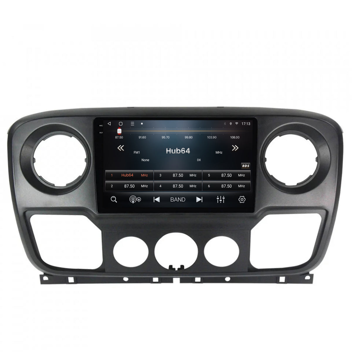 Navigatie 2K HUB64 Opel Movano / Renault Master / Nissan NV400 (2011-2019), 8GB RAM, Android, Octacore, Slot Sim 4G, DSP, GPS, Wi-FI, Carplay, Android Auto, USB, Bluetooth, Waze, Touchscreen, 10.36