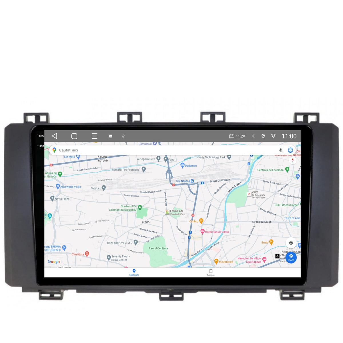 Navigatie 2K HUB64 Seat Ateca (2016-Prezent), 8GB RAM, Android, Octacore, Slot Sim 4G, DSP, GPS, Wi-FI, Carplay, Android Auto, USB, Bluetooth, Waze, Touchscreen, 9.5 Inch