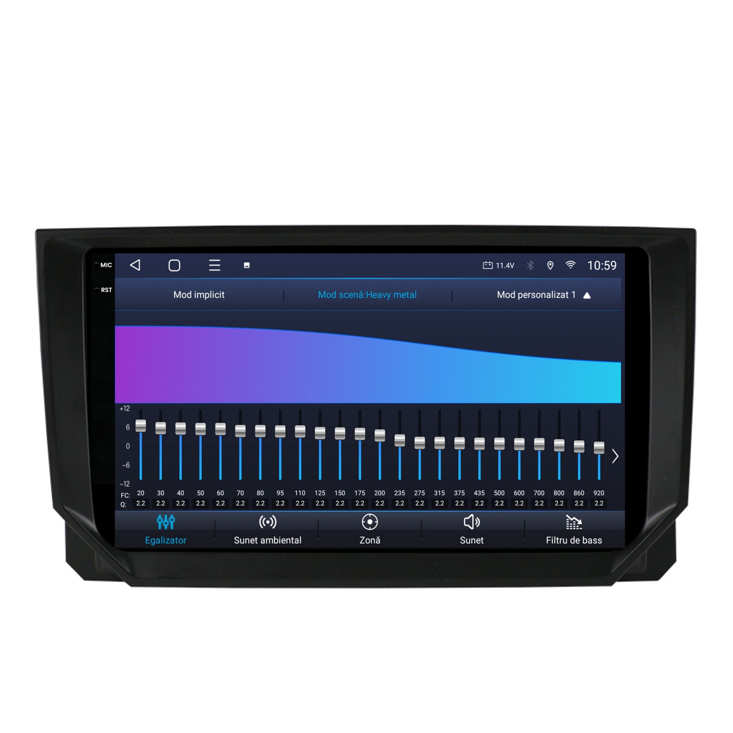 Navigatie 2K HUB64 Seat Ibiza / Arona (2017+), 4GB RAM, Android, Octacore, Slot Sim 4G, DSP, GPS, Wi-FI, Carplay, Android Auto, USB, Bluetooth, Waze, Touchscreen, 9.5 Inch