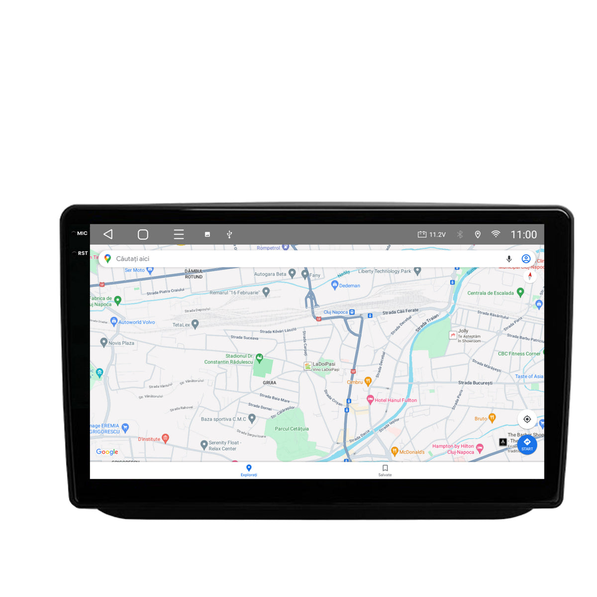 Navigatie 2K HUB64 Skoda Fabia (2007-2014), 8GB RAM, Android, Octacore, Slot Sim 4G, DSP, GPS, Wi-FI, Carplay, Android Auto, USB, Bluetooth, Waze, Touchscreen, 10.36 Inch