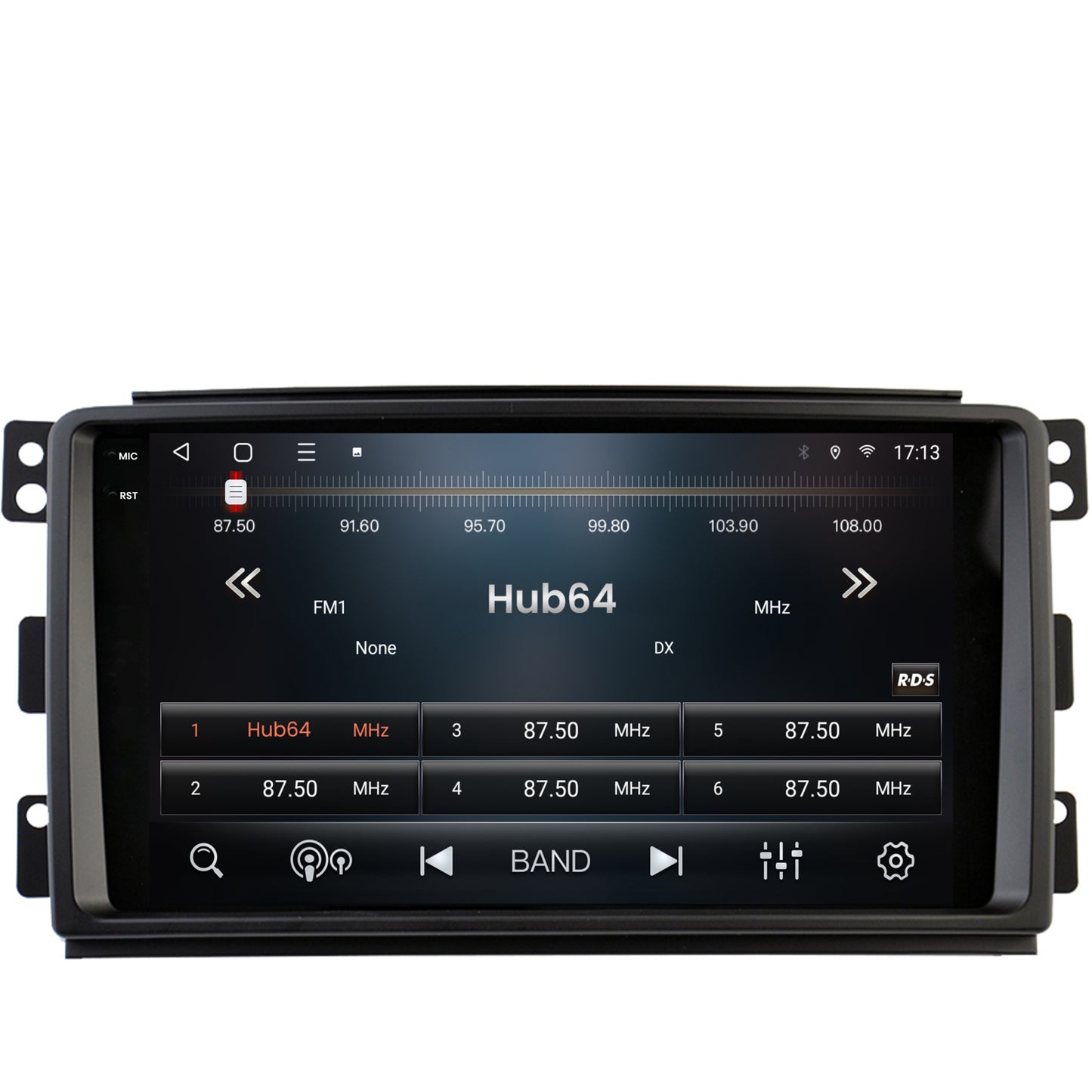 Navigatie 2K HUB64 Smart For Two (2007-2010), 4GB RAM, Android, Octacore, Slot Sim 4G, DSP, GPS, Wi-FI, Carplay, Android Auto, USB, Bluetooth, Waze, Touchscreen, 9.5 Inch