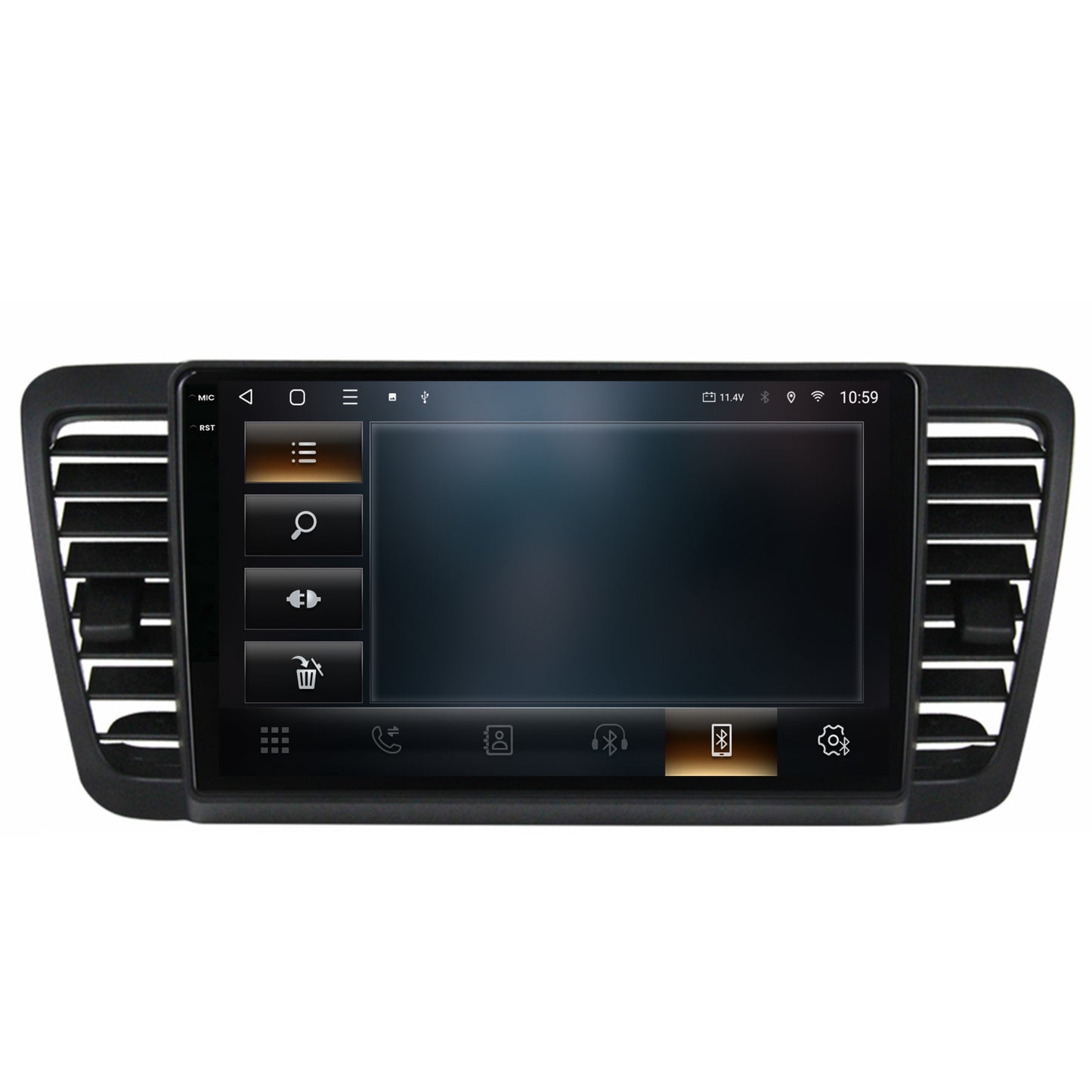 Navigatie 2K HUB64 Subaru Legacy (2004-2010), 4GB RAM, Android, Octacore, Slot Sim 4G, DSP, GPS, Wi-FI, Carplay, Android Auto, USB, Bluetooth, Waze, Touchscreen, 9.5 Inch