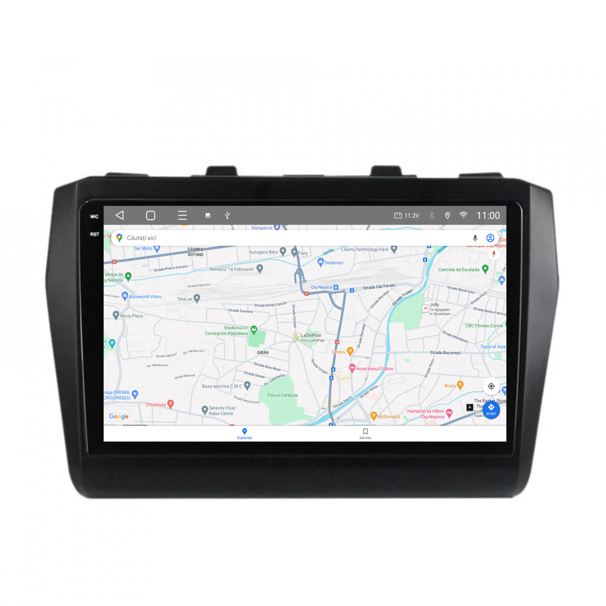 Navigatie 2K HUB64 Suzuki Swift (2017+), 8GB RAM, Android, Octacore, Slot Sim 4G, DSP, GPS, Wi-FI, Carplay, Android Auto, USB, Bluetooth, Waze, Touchscreen, 9.5 Inch
