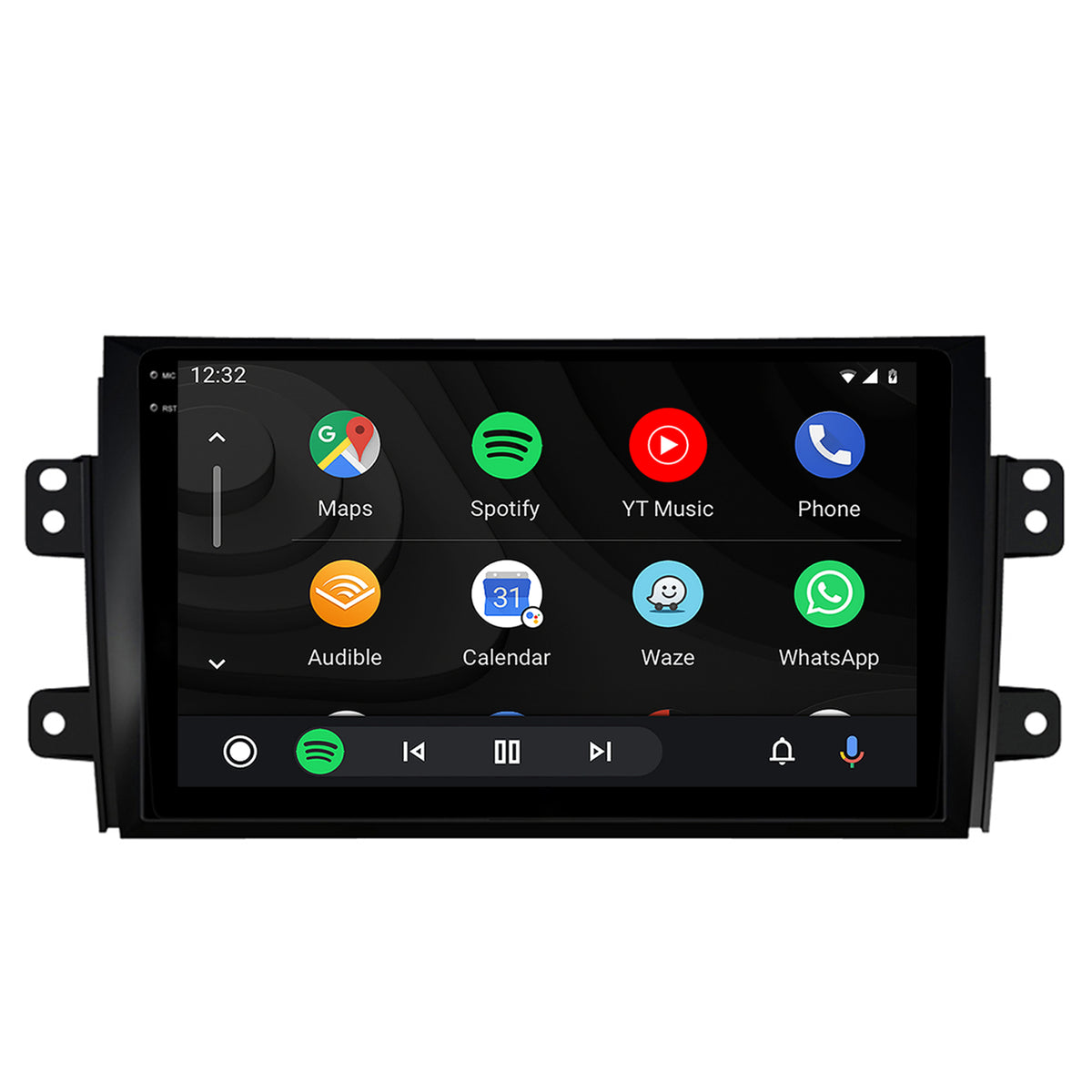 Navigatie 2K HUB64 Suzuki SX4 / Fiat Sedici, 4GB RAM, Android, Octacore, Slot Sim 4G, DSP, GPS, Wi-FI, Carplay, Android Auto, USB, Bluetooth, Waze, Touchscreen, 9.5 Inch