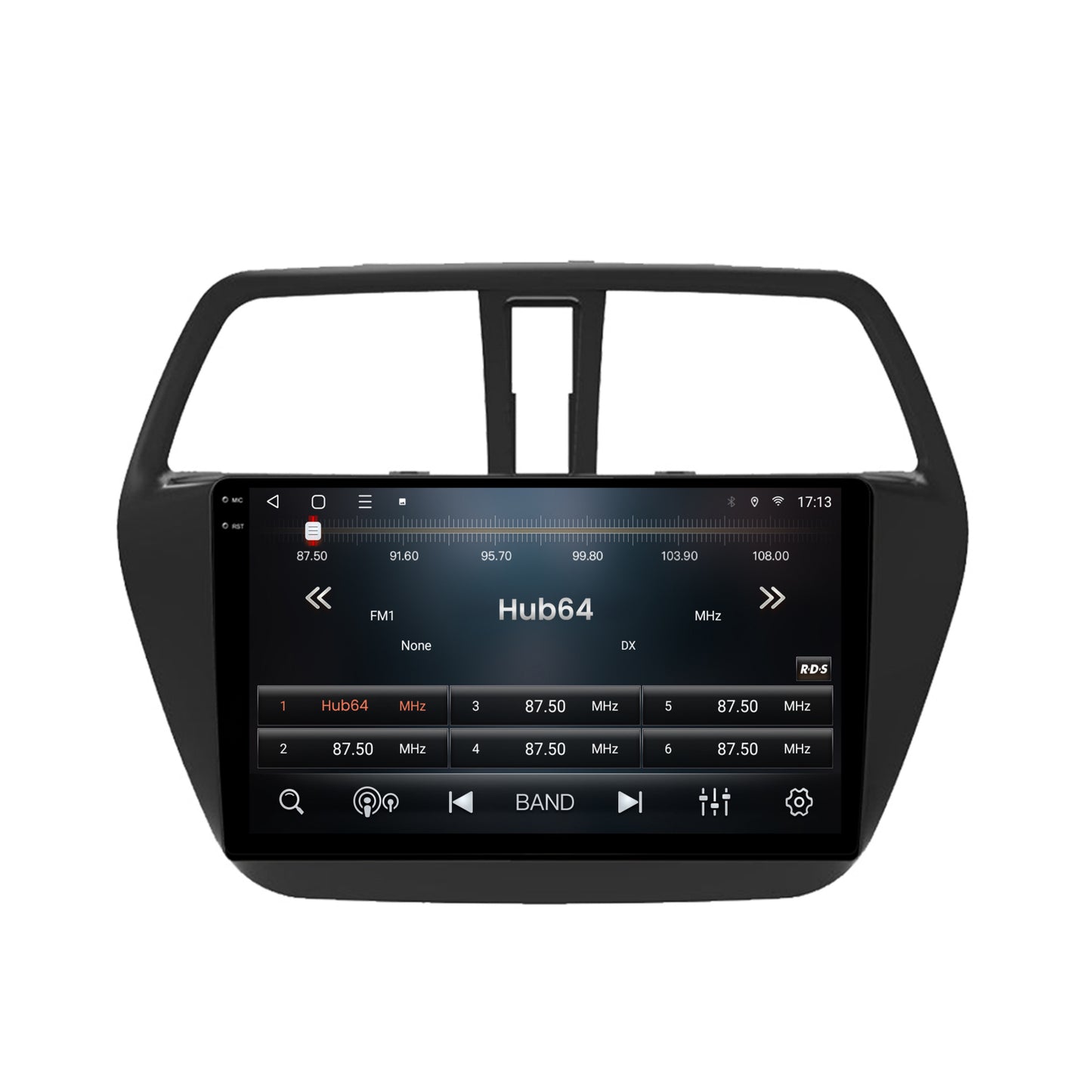 Navigatie 2K HUB64 Suzuki SX4 S-Cross (2014-2020), 8GB RAM, Android, Octacore, Slot Sim 4G, DSP, GPS, Wi-FI, Carplay, Android Auto, USB, Bluetooth, Waze, Touchscreen, 9.5 Inch