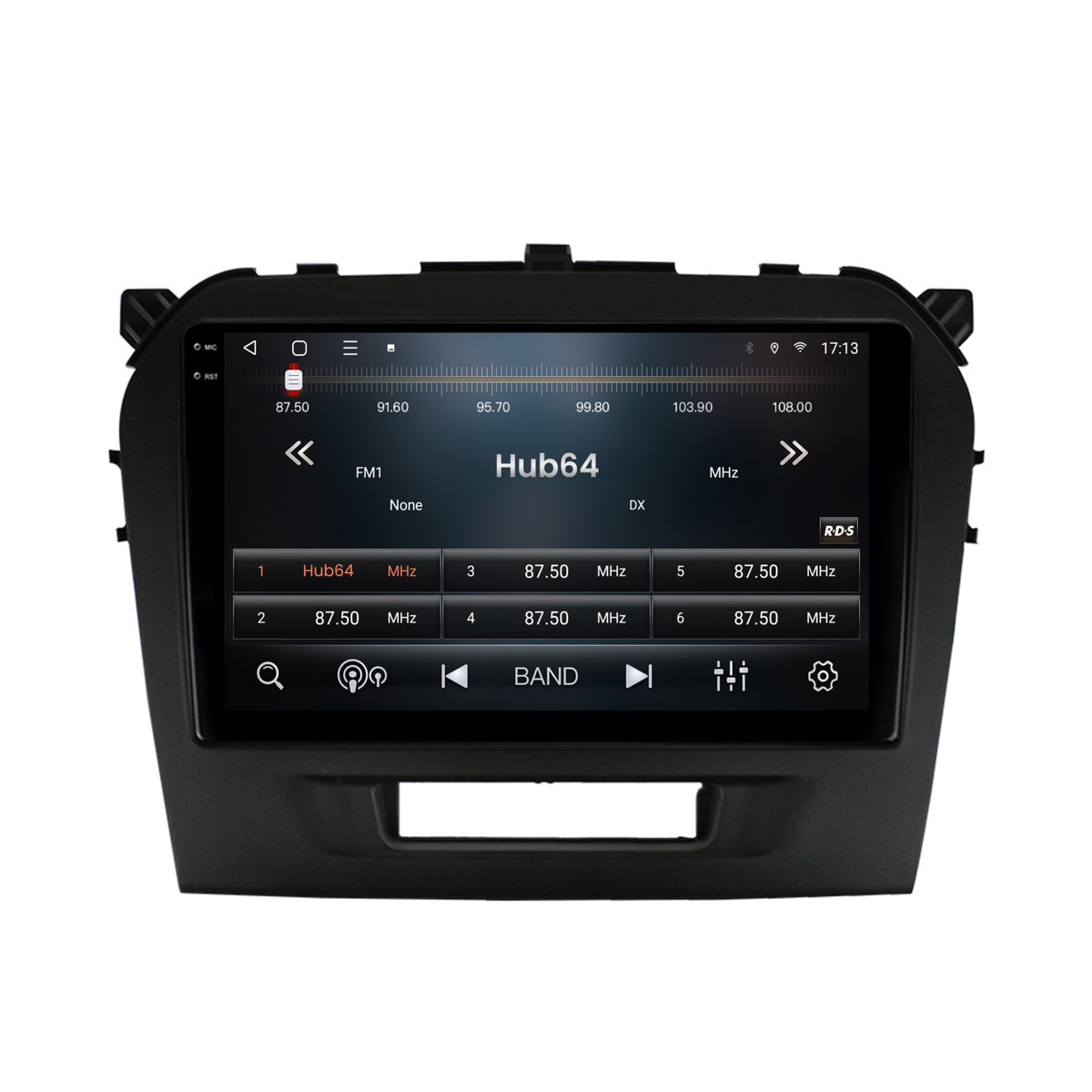Navigatie 2K HUB64 Suzuki Vitara (2015+), 8GB RAM, Android, Octacore, Slot Sim 4G, DSP, GPS, Wi-FI, Carplay, Android Auto, USB, Bluetooth, Waze, Touchscreen, 9.5 Inch