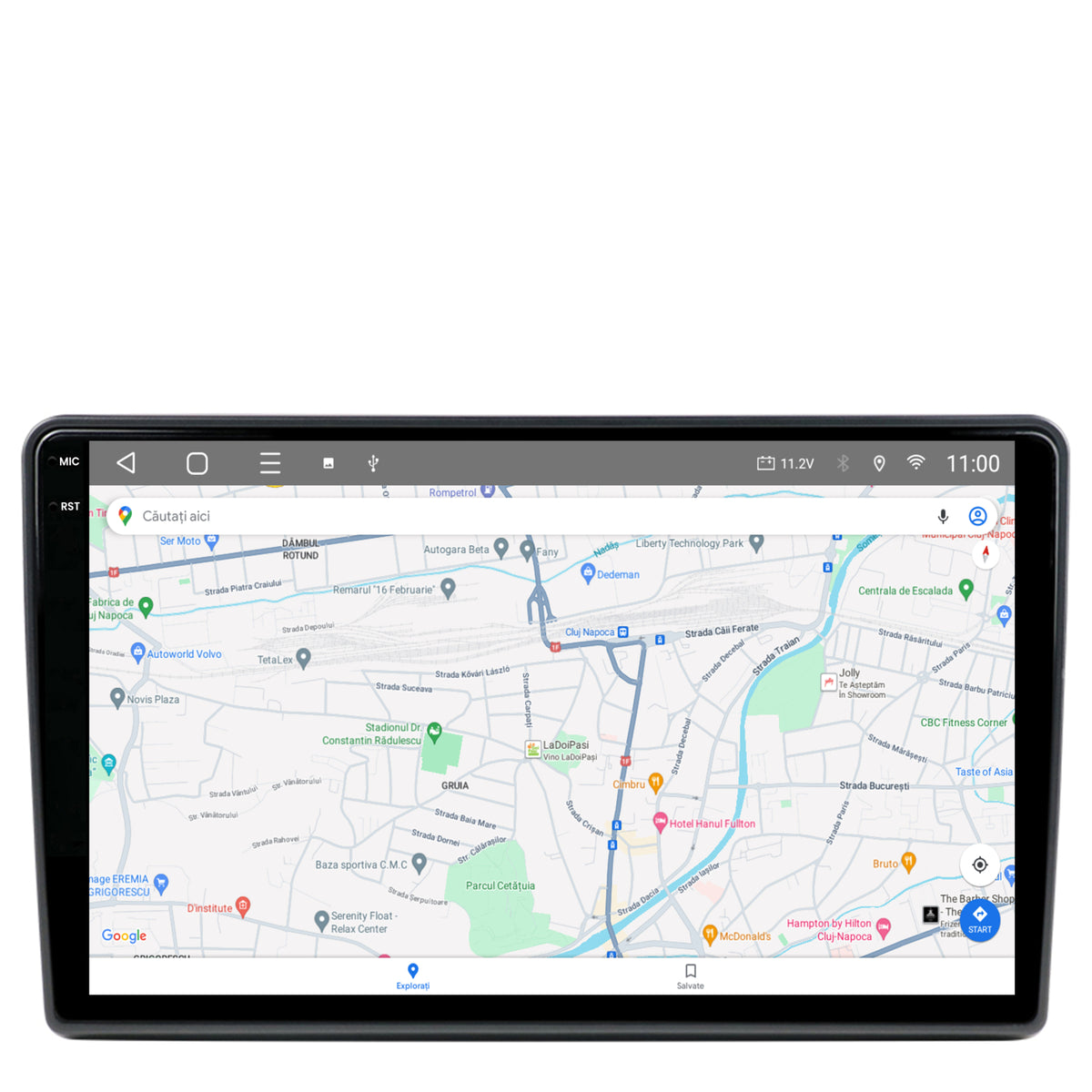 Navigatie 2K HUB64 Toyota Auris (2012-2014), 8GB RAM, Android, Octacore, Slot Sim 4G, DSP, GPS, Wi-FI, Carplay, Android Auto, USB, Bluetooth, Waze, Touchscreen, 10.36 Inch