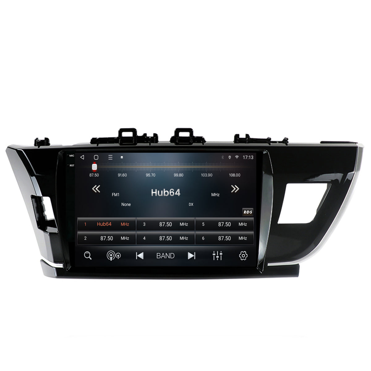 Navigatie 2K HUB64 Toyota Corolla (2012-2016), 8GB RAM, Android, Octacore, Slot Sim 4G, DSP, GPS, Wi-FI, Carplay, Android Auto, USB, Bluetooth, Waze, Touchscreen, 10.36 Inch