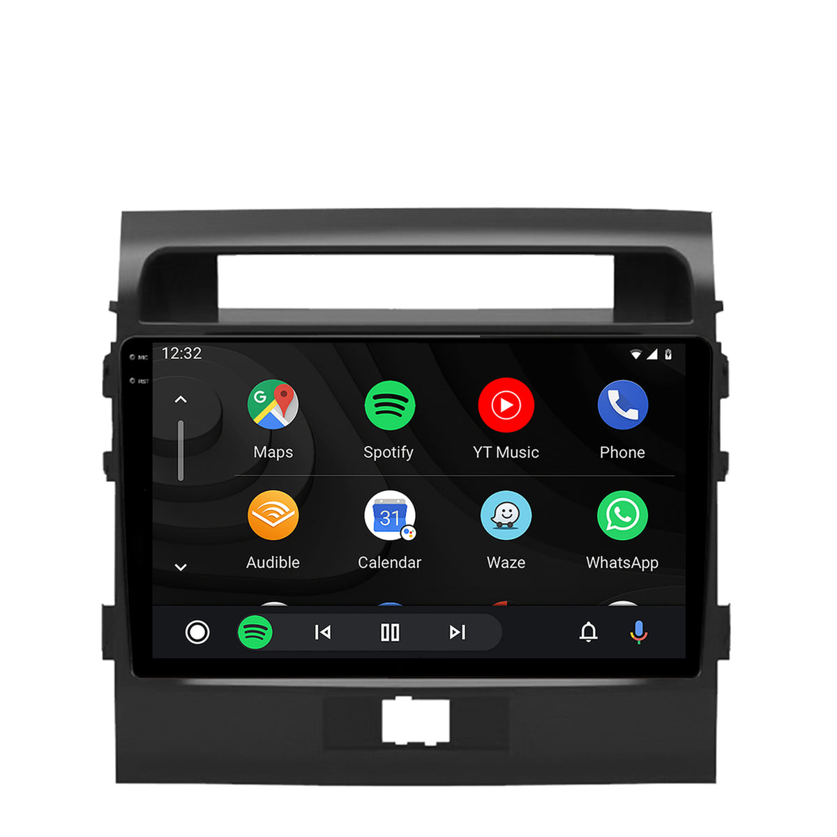Navigatie 2K HUB64 Toyota Land Cruiser 200 (2007-2015), 4GB RAM, Android, Octacore, Slot Sim 4G, DSP, GPS, Wi-FI, Carplay, Android Auto, USB, Bluetooth, Waze, Touchscreen, 9.5 Inch
