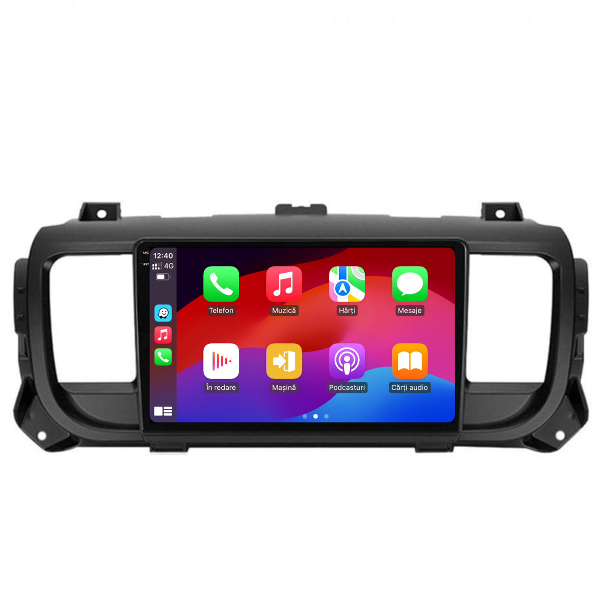 Navigatie 2K HUB64 Toyota Proace (2016+), 8GB RAM, Android, Octacore, Slot Sim 4G, DSP, GPS, Wi-FI, Carplay, Android Auto, USB, Bluetooth, Waze, Touchscreen, 9.5 Inch