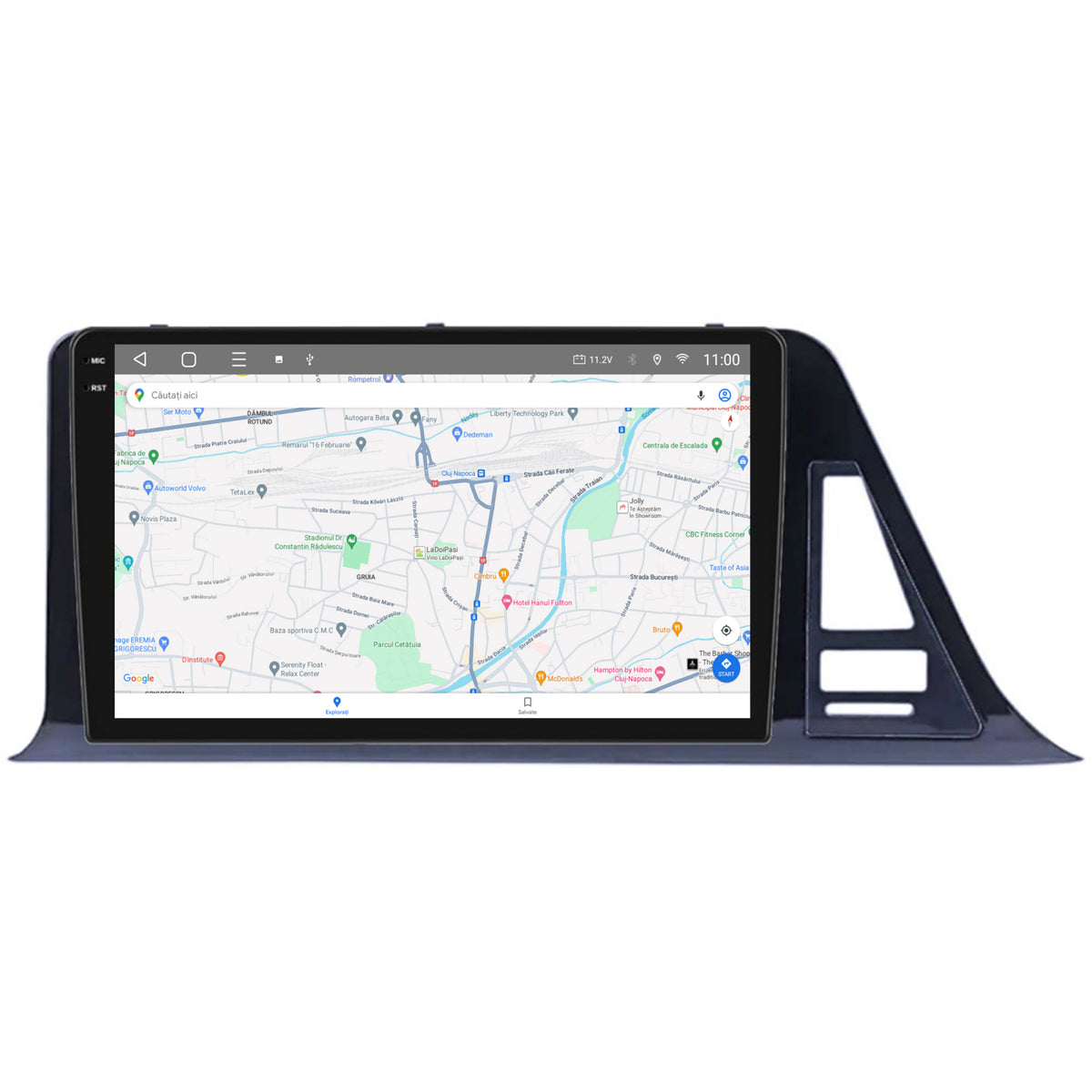 Navigatie 2K HUB64 Toyota CHR (2016-2020), 8GB RAM, Android, Octacore, Slot Sim 4G, DSP, GPS, Wi-FI, Carplay, Android Auto, USB, Bluetooth, Waze, Touchscreen, 9.5 Inch