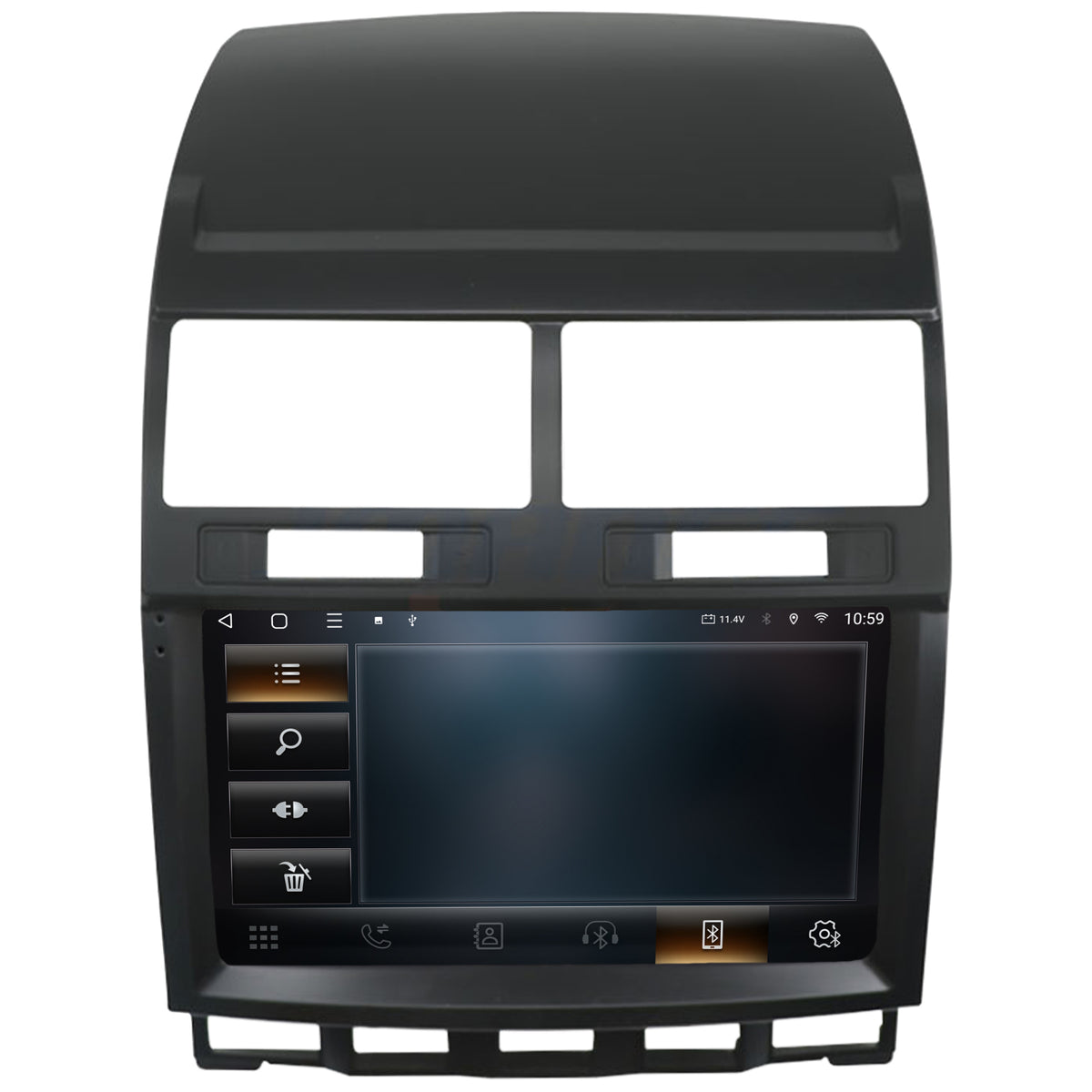 Navigatie 2K HUB64 Volkswagen Touareg (2002-2011), 4GB RAM, Android, Octacore, Slot Sim 4G, DSP, GPS, Wi-FI, Carplay, Android Auto, USB, Bluetooth, Waze, Touchscreen, 9.5 Inch