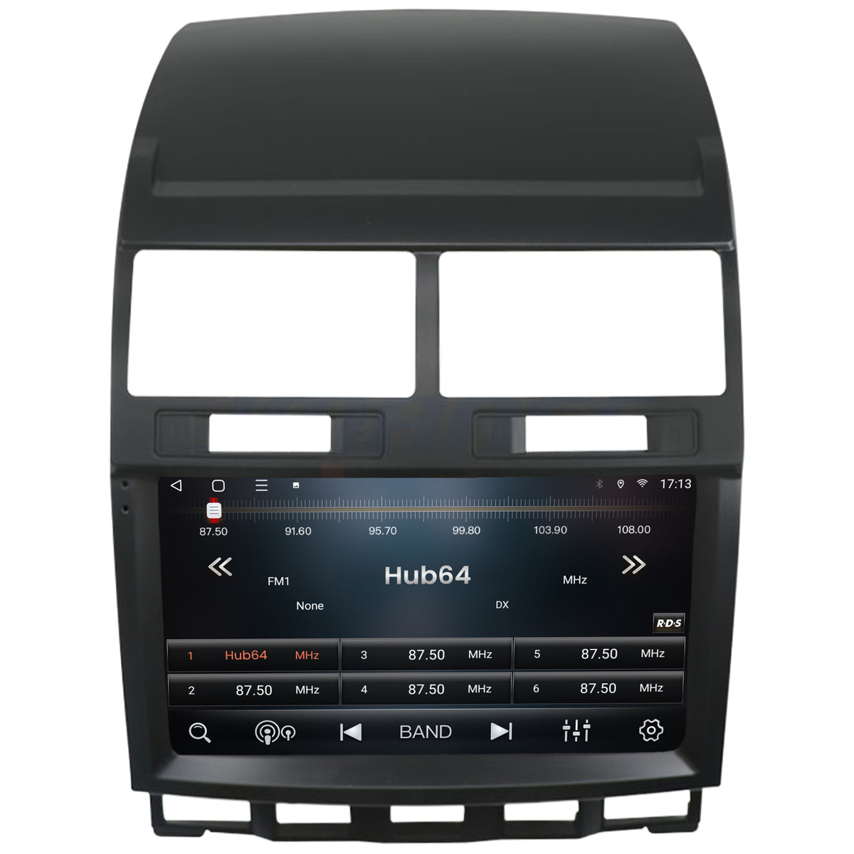 Navigatie 2K HUB64 Volkswagen Touareg (2002-2011), 4GB RAM, Android, Octacore, Slot Sim 4G, DSP, GPS, Wi-FI, Carplay, Android Auto, USB, Bluetooth, Waze, Touchscreen, 9.5 Inch