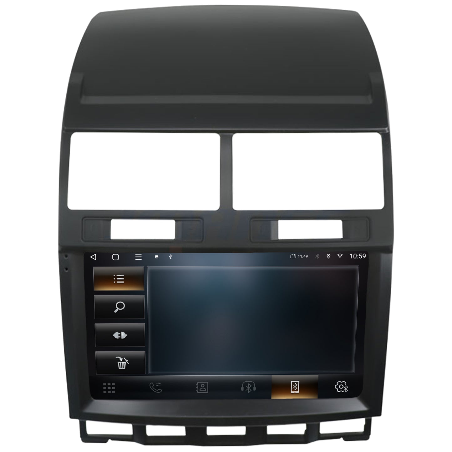 Navigatie 2K HUB64 Volkswagen Touareg, 8GB RAM, Android, Octacore, Slot Sim 4G, DSP, GPS, Wi-FI, Carplay, Android Auto, USB, Bluetooth, Waze, Touchscreen, 9.5 Inch