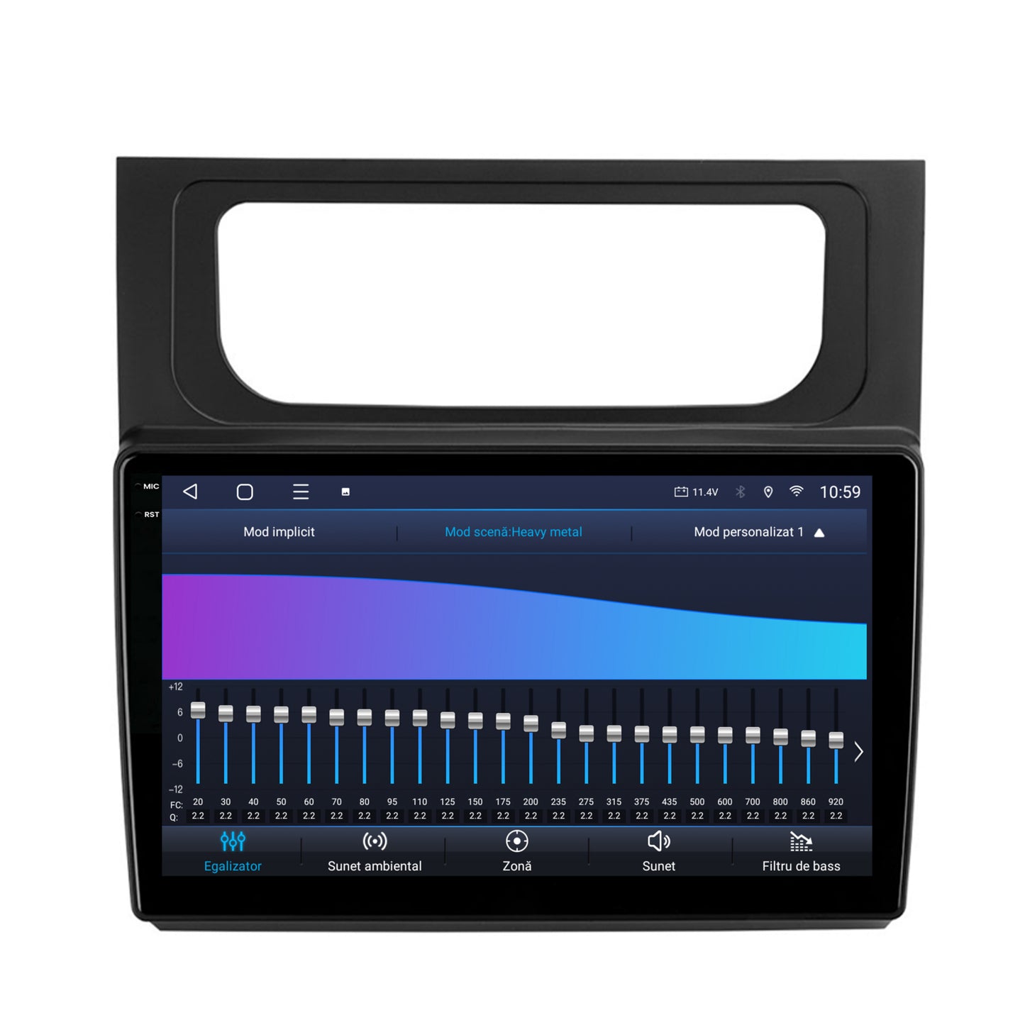 Navigatie 2K HUB64 Volkswagen Touran (2010-2016), 4GB RAM, Android, Octacore, Slot Sim 4G, DSP, GPS, Wi-FI, Carplay, Android Auto, USB, Bluetooth, Waze, Touchscreen, 10.36 Inch