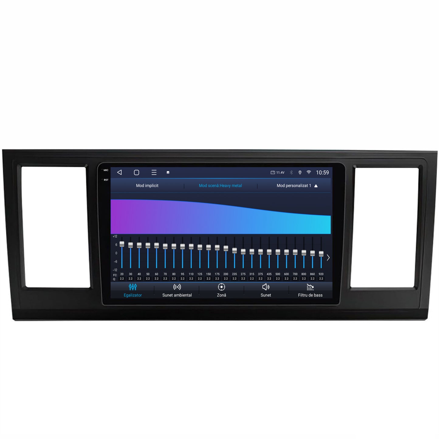 Navigatie 2K HUB64 Volkswagen Transporter / Caravelle / Multivan T6 (2015+), 4GB RAM, Android, Octacore, Slot Sim 4G, DSP, GPS, Wi-FI, Carplay, Android Auto, USB, Bluetooth, Waze, Touchscreen, 9.5