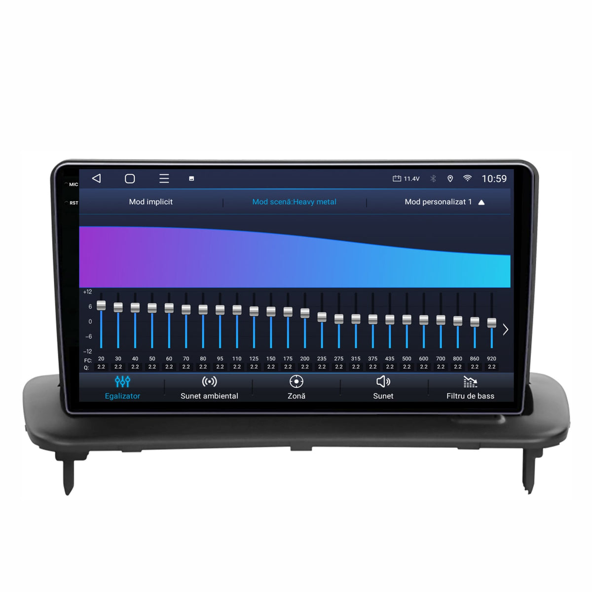 Navigatie 2K HUB64 Volvo C40 C30 S40 C70 V50 (2004-2012), 4GB RAM, Android, Octacore, Slot Sim 4G, DSP, GPS, Wi-FI, Carplay, Android Auto, USB, Bluetooth, Waze, Touchscreen, 9.5 Inch