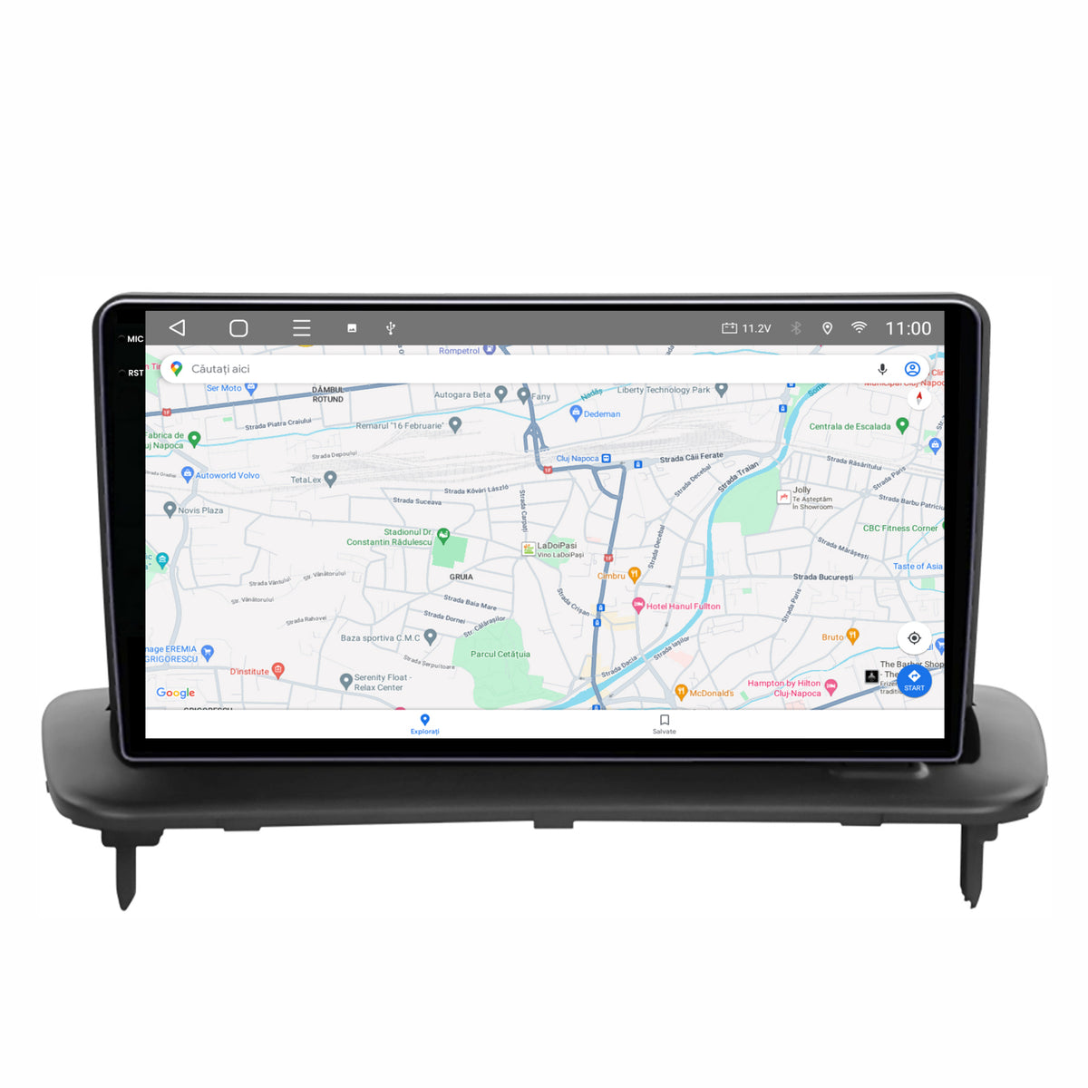 Navigatie 2K HUB64 Volvo C40 C30 S40 C70 V50 (2004-2012), 4GB RAM, Android, Octacore, Slot Sim 4G, DSP, GPS, Wi-FI, Carplay, Android Auto, USB, Bluetooth, Waze, Touchscreen, 9.5 Inch