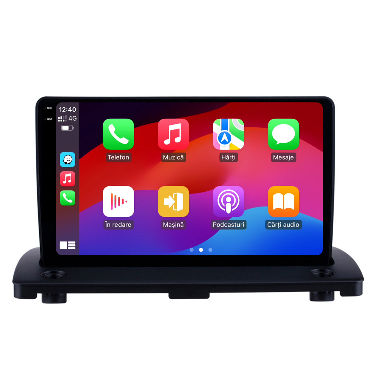 Navigatie 2K HUB64 Volvo XC90 (2002-2014), 4GB RAM, Android, Octacore, Slot Sim 4G, DSP, GPS, Wi-FI, Carplay, Android Auto, USB, Bluetooth, Waze, Touchscreen, 9.5 Inch