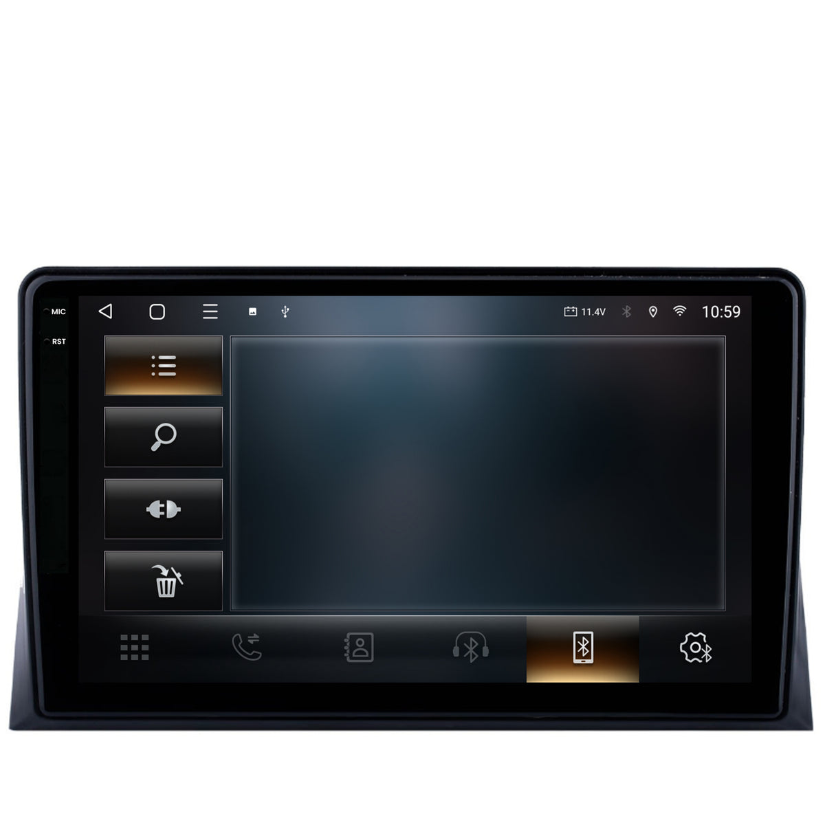 Navigatie 2K HUB64 VW Multivan T5 (2003-2015), 4GB RAM, Android, Octacore, Slot Sim 4G, DSP, GPS, Wi-FI, Carplay, Android Auto, USB, Bluetooth, Waze, Touchscreen, 9.5 Inch