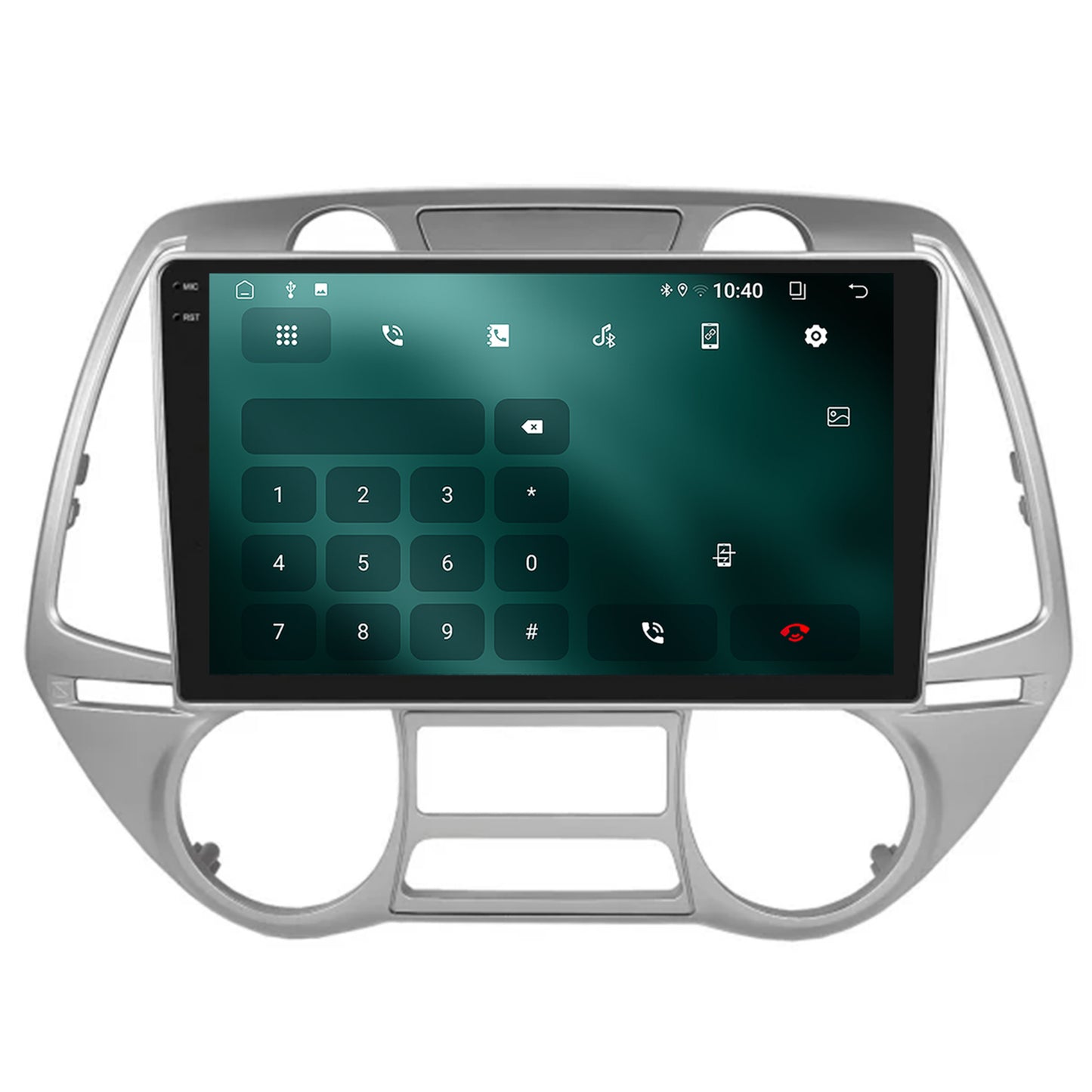 Navigatie 2K Hyundai I20 (2008-2012), Android, S-Quadcore / 4GB RAM + 64GB ROM, 9.5 Inch - AD-BGS90042K+AD-BGRKIT219V2