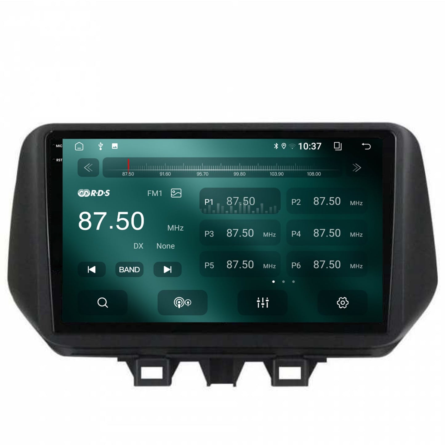Navigatie 2K Hyundai Tucson (2018-2020), Android, S-Quadcore / 4GB RAM + 64GB ROM, 9.5 Inch - AD-BGS90042K+AD-BGRKIT204
