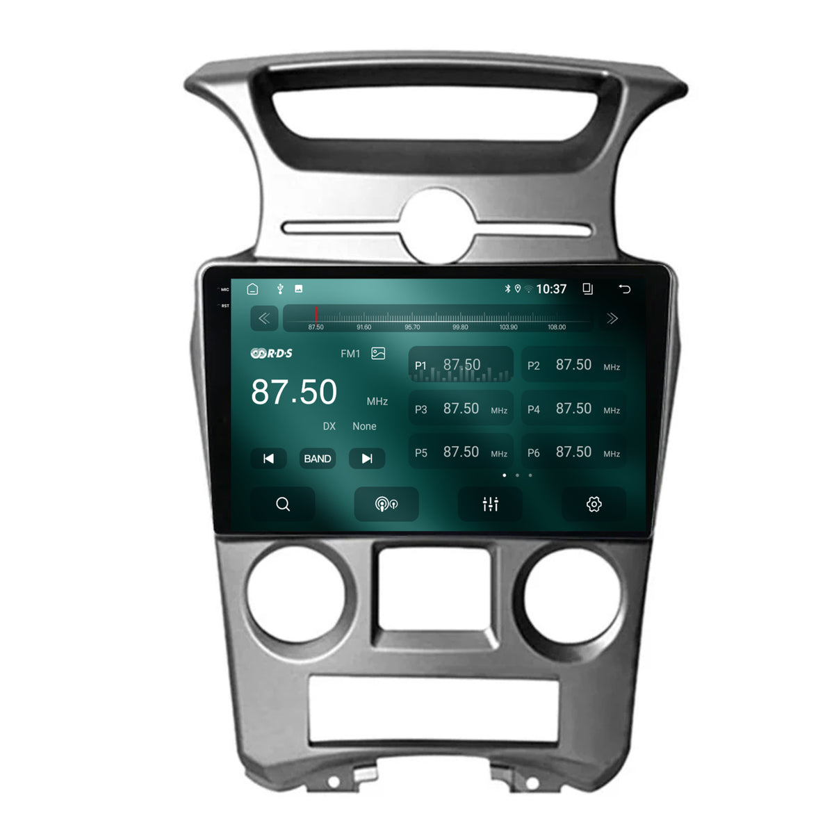 Navigatie 2K Kia Carens (2007-2011), Android, S-Quadcore / 4GB RAM + 64GB ROM, 9.5 Inch - AD-BGS90042K+AD-BGRKIT209V2