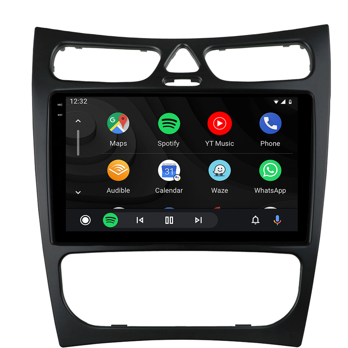 Navigatie 2K Mercedes Benz CLK W209 (2000-2005) (2000-2005), Android, S-Quadcore / 4GB RAM + 64GB ROM, 9.5 Inch - AD-BGS90042K+AD-BGRKIT416V2