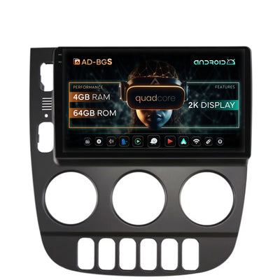 Navigatie 2K Mercedes Benz ML W163 (1998-2005), Android, S-Quadcore / 4GB RAM + 64GB ROM, 9.5 Inch - AD-BGS90042K+AD-BGRKIT405V3