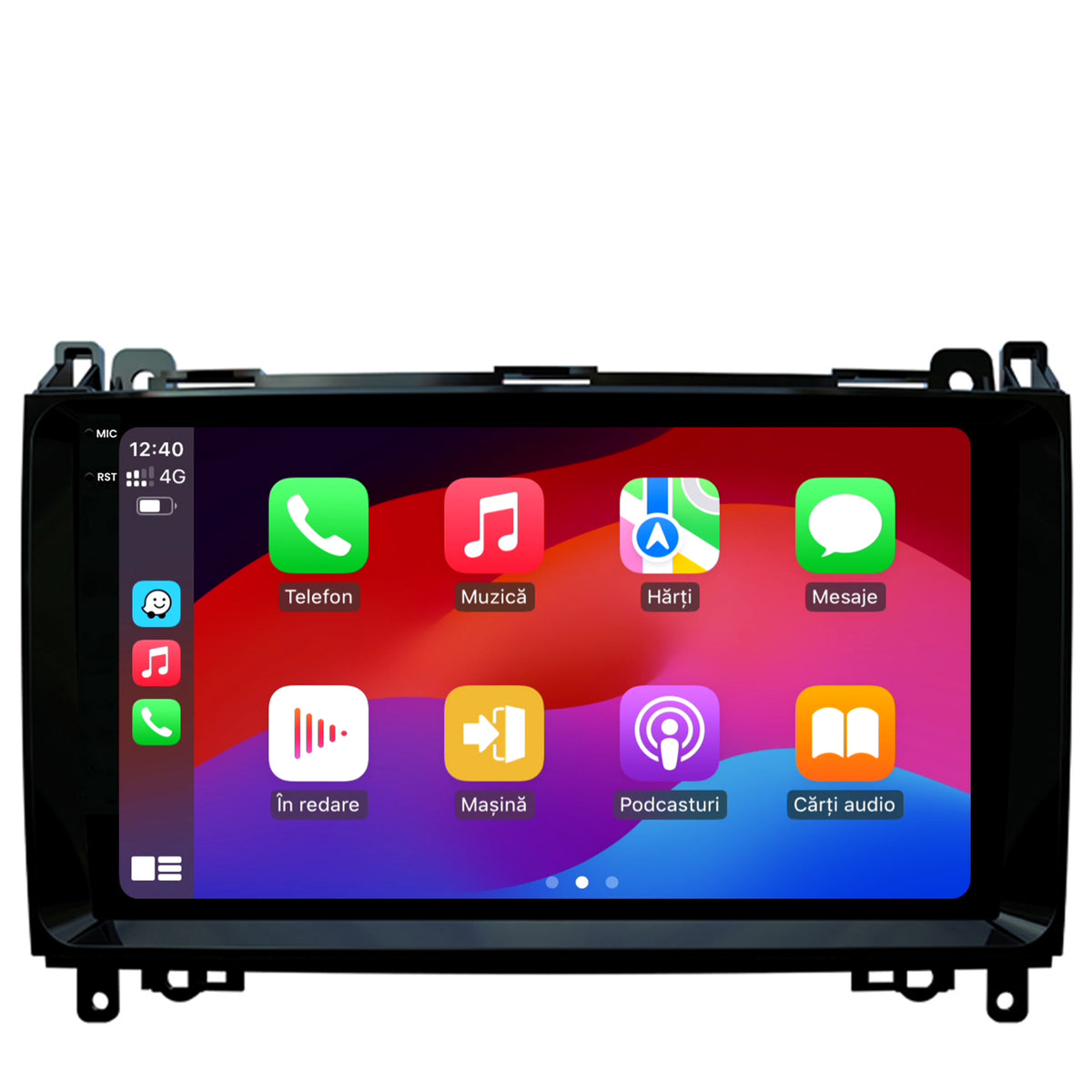 Navigatie 2K Mercedes Benz Sprinter, Viano, Vito, A/B Class, Crafter, Android, S-Quadcore / 4GB RAM + 64GB ROM, 9.5 Inch - AD-BGS90042K+AD-BGRKIT407
