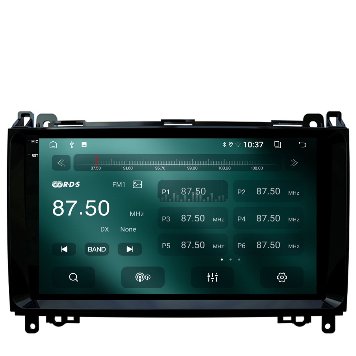 Navigatie 2K Mercedes Benz Sprinter, Viano, Vito, A/B Class, Crafter, Android, S-Quadcore / 4GB RAM + 64GB ROM, 9.5 Inch - AD-BGS90042K+AD-BGRKIT407