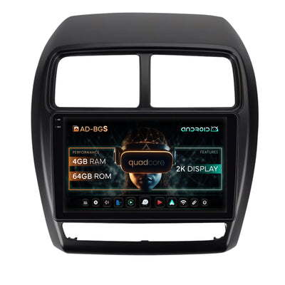 Navigatie 2K Mitsubishi ASX (2016-2019), Android, S-Quadcore / 4GB RAM + 64GB ROM, 9.5 Inch - AD-BGS90042K+AD-BGRKIT267V2