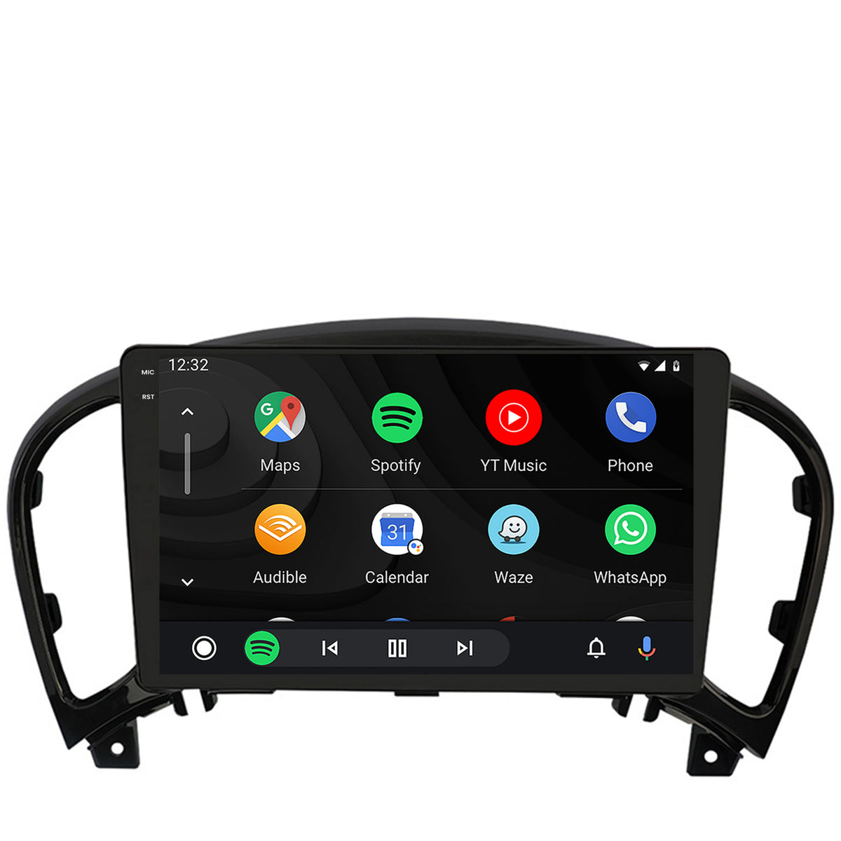 Navigatie 2K Nissan Juke (2010-2019), Android, S-Quadcore / 4GB RAM + 64GB ROM, 9.5 Inch - AD-BGS90042K+AD-BGRKIT168