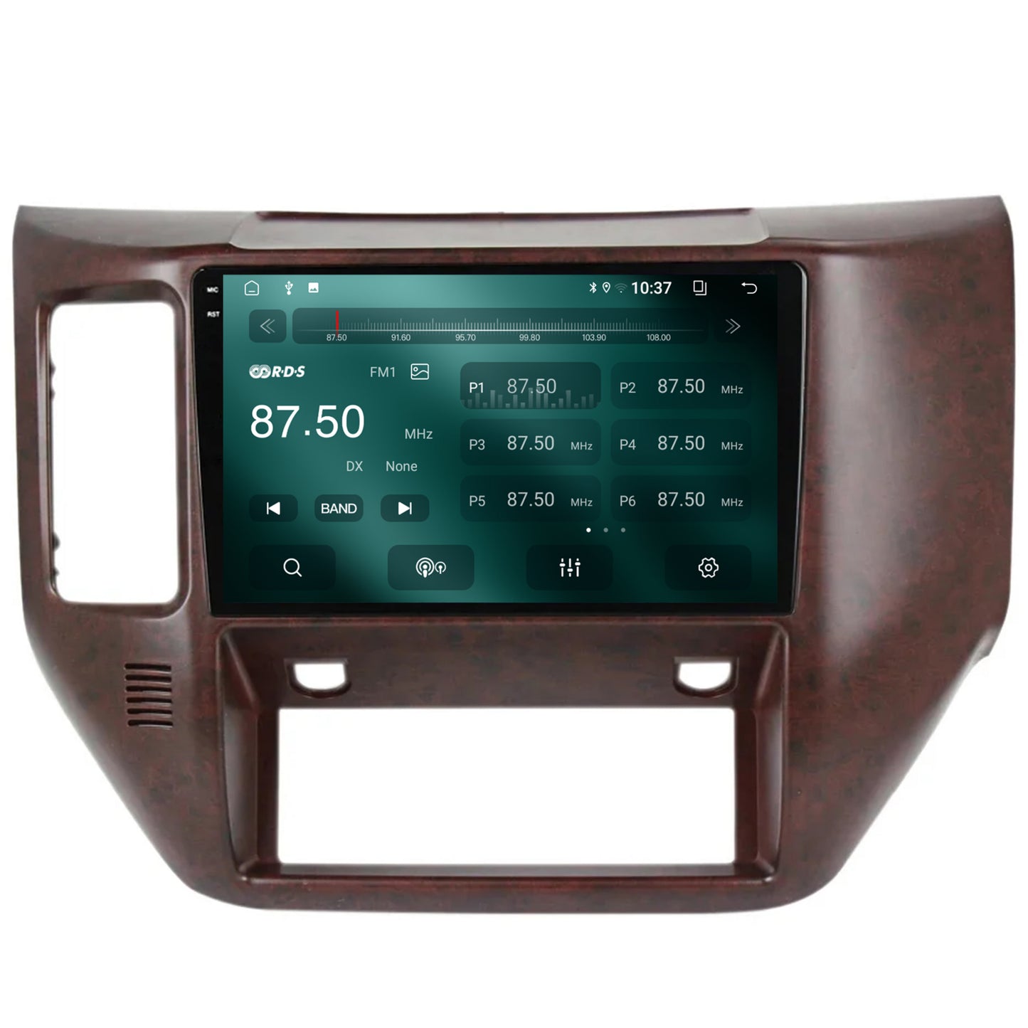Navigatie 2K Nissan Patrol (2004-2012), Android, S-Quadcore / 4GB RAM + 64GB ROM, 9.5 Inch - AD-BGS90042K+AD-BGRKIT166V3