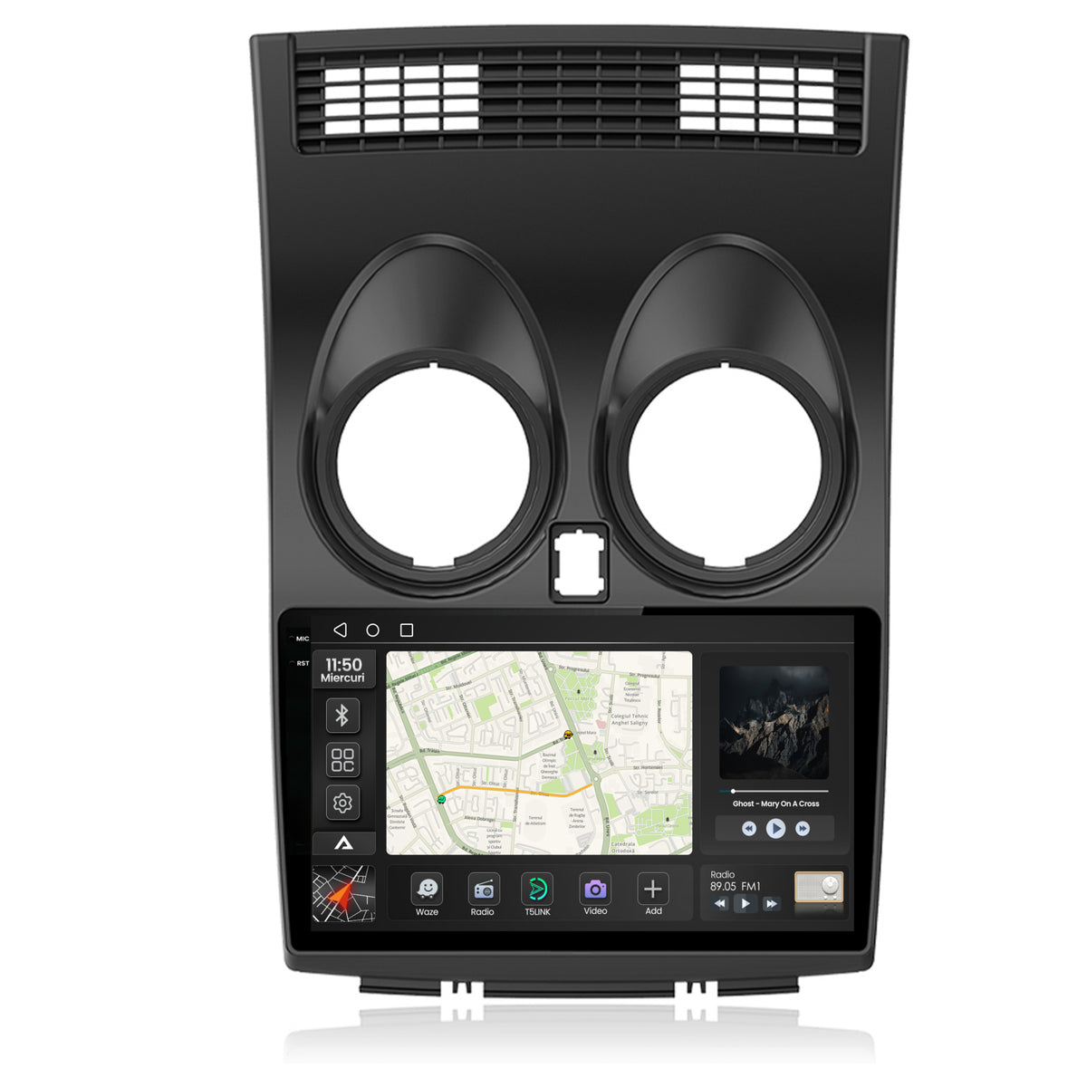 Navigatie 2K Nissan Qashqai (2006-2014), Android, S-Quadcore / 4GB RAM + 64GB ROM, 9.5 Inch - AD-BGS90042K+AD-BGRKIT161