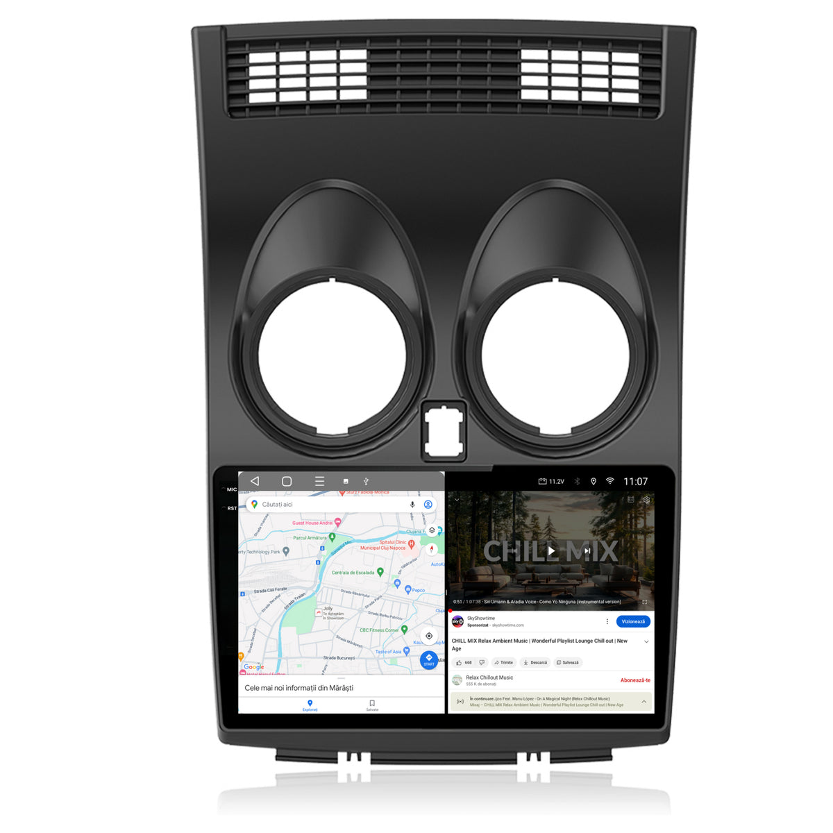 Navigatie 2K Nissan Qashqai (2006-2014), Android, S-Quadcore / 4GB RAM + 64GB ROM, 9.5 Inch - AD-BGS90042K+AD-BGRKIT161