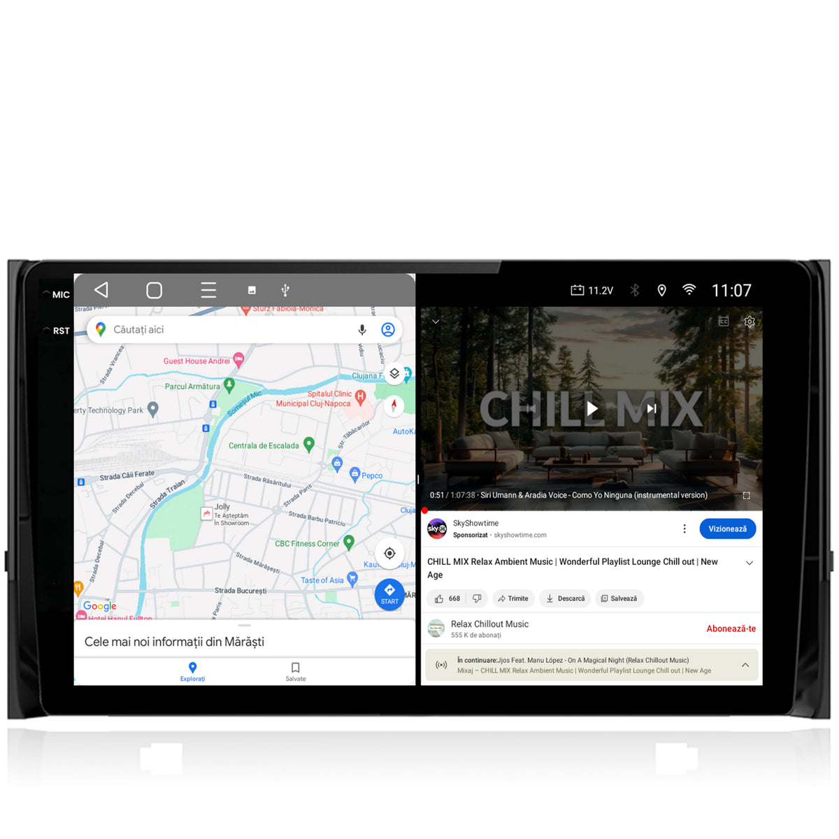 Navigatie 2K Skoda Kodiaq, Android, S-Quadcore / 4GB RAM + 64GB ROM, 10.36 Inch - AD-BGS100042K+AD-BGRKIT028