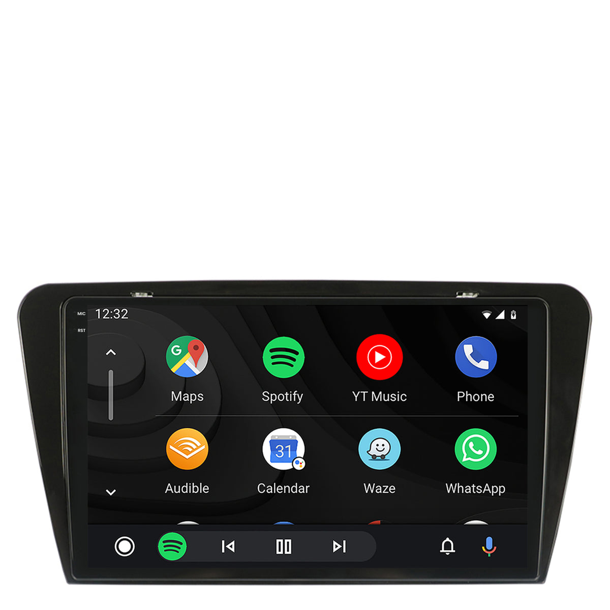 Navigatie 2K Skoda Octavia 3 (2013-2018), Android, S-Quadcore / 4GB RAM + 64GB ROM, 10.36 Inch - AD-BGS100042K+AD-BGRKIT026