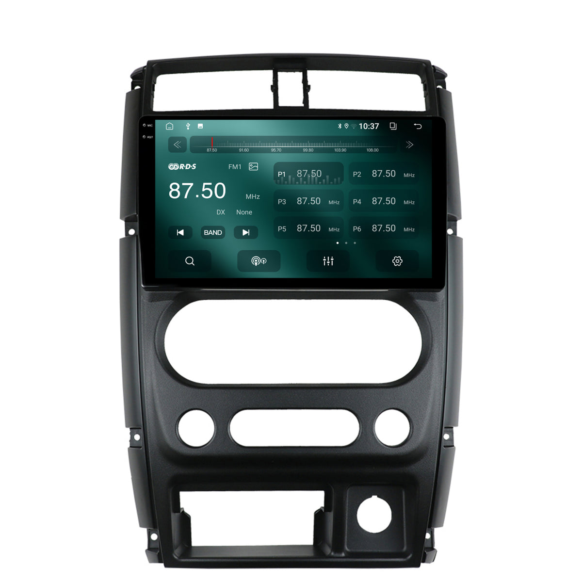 Navigatie 2K Suzuki Jimny (2005+), Android, S-Quadcore / 4GB RAM + 64GB ROM, 9.5 Inch - AD-BGS90042K+AD-BGRKIT315