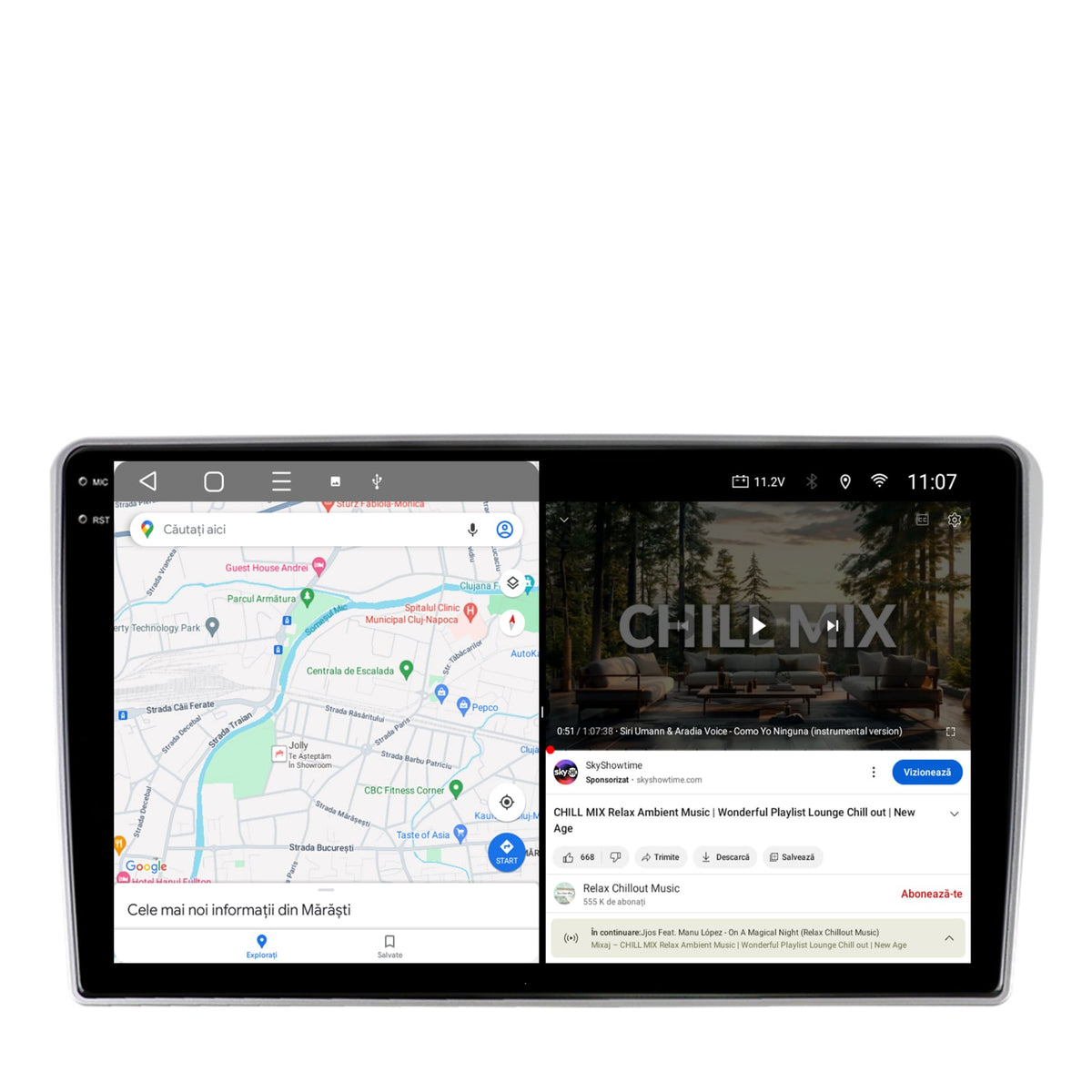 Navigatie 2K Toyota Auris (2006-2012), Android, S-Quadcore / 4GB RAM + 64GB ROM, 9.5 Inch - AD-BGS90042K+AD-BGRKIT091V2