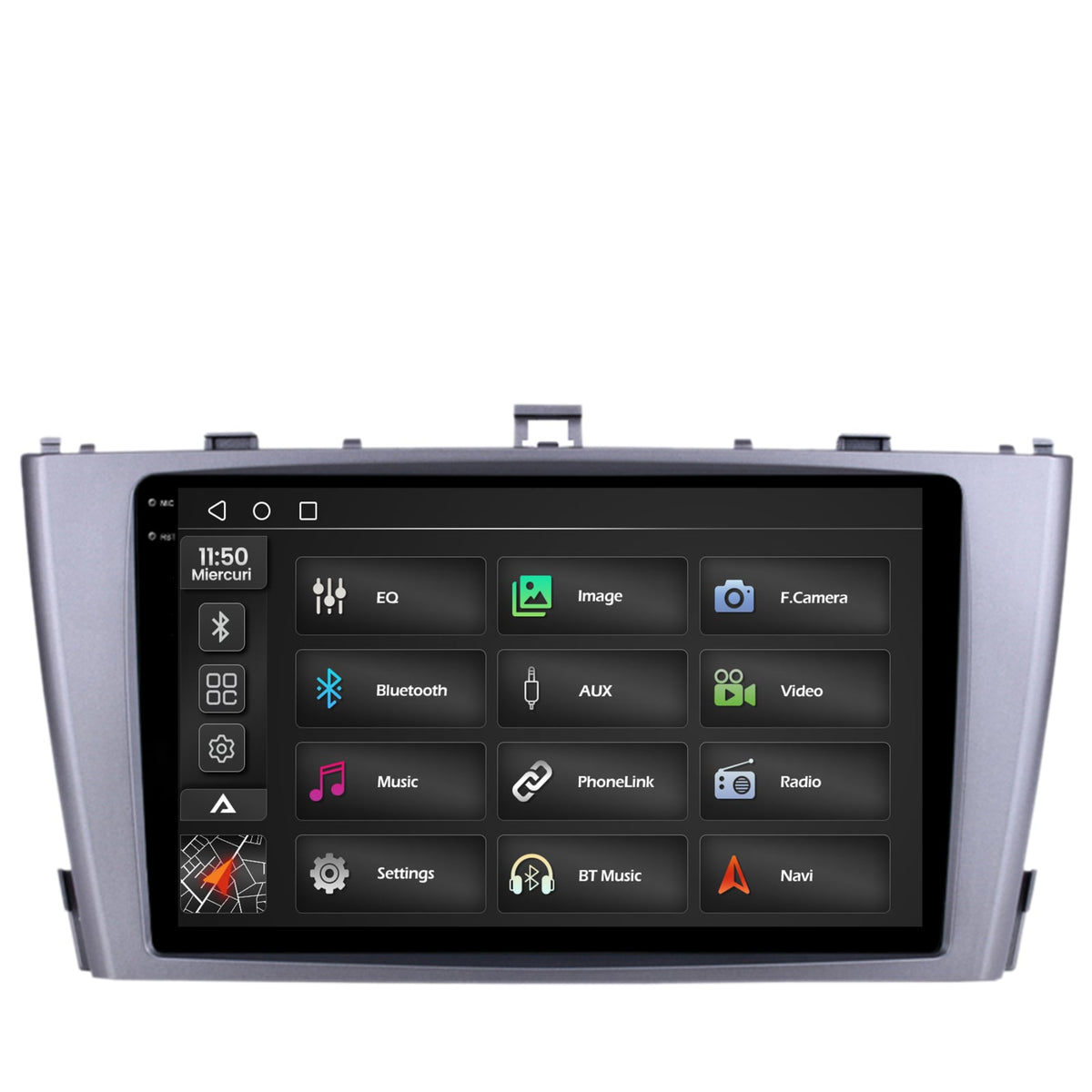 Navigatie 2K Toyota Avensis (2008-2015), Android, S-Quadcore / 4GB RAM + 64GB ROM, 9.5 Inch - AD-BGS90042K+AD-BGRKIT093-S