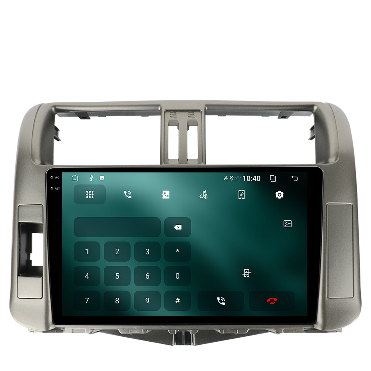 Navigatie 2K Toyota Land Cruiser Prado J150 (2009-2013), Android, S-Quadcore / 4GB RAM + 64GB ROM, 9.5 Inch - AD-BGS90042K+AD-BGRKIT070