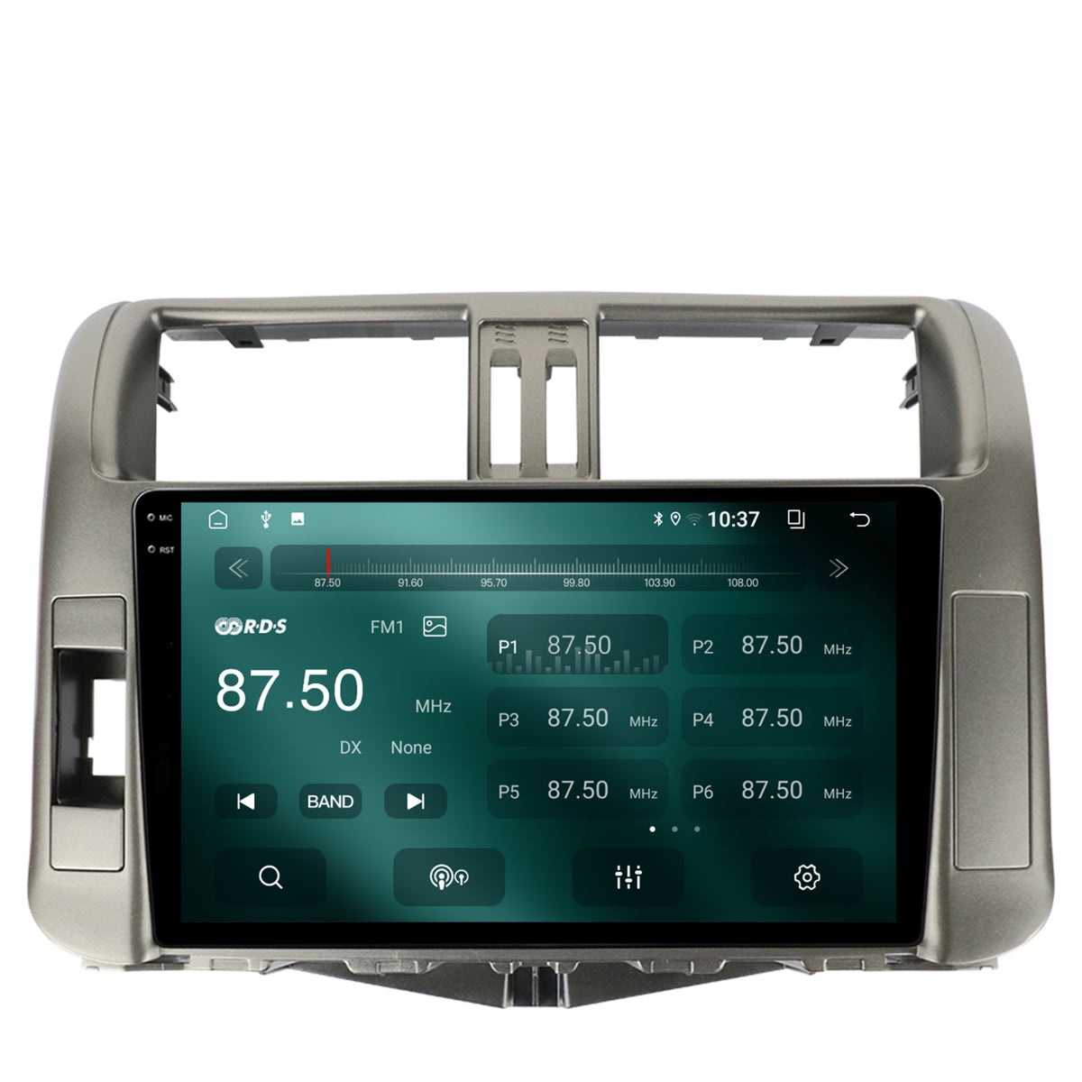 Navigatie 2K Toyota Land Cruiser Prado J150 (2009-2013), Android, S-Quadcore / 4GB RAM + 64GB ROM, 9.5 Inch - AD-BGS90042K+AD-BGRKIT070